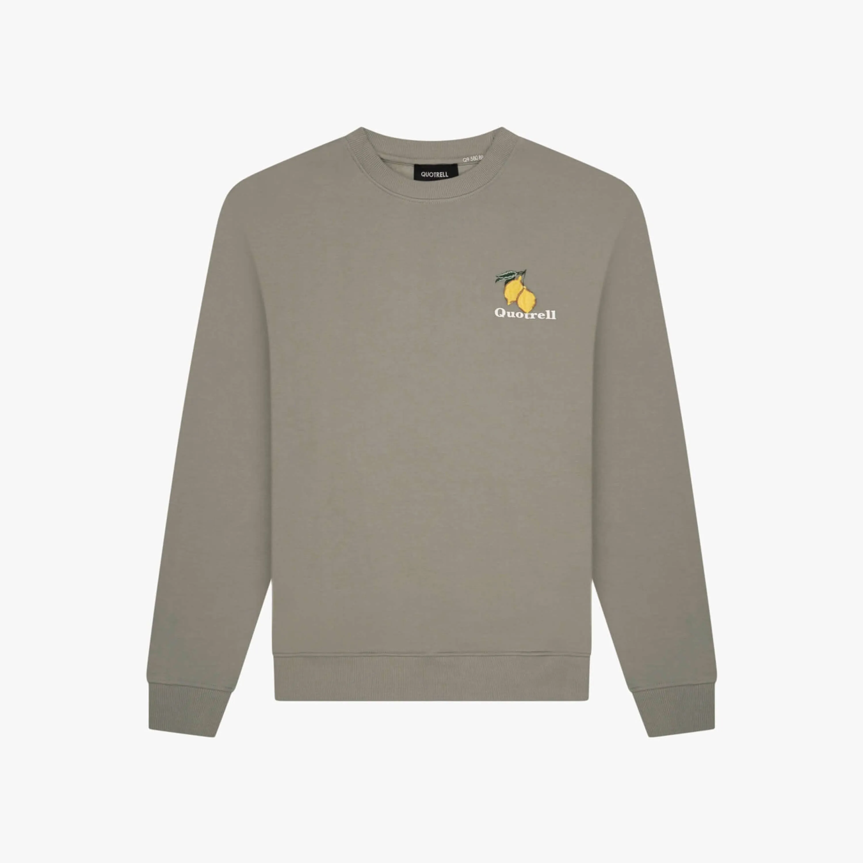 LIMONE CREWNECK | FADED OLIVE/WHITE