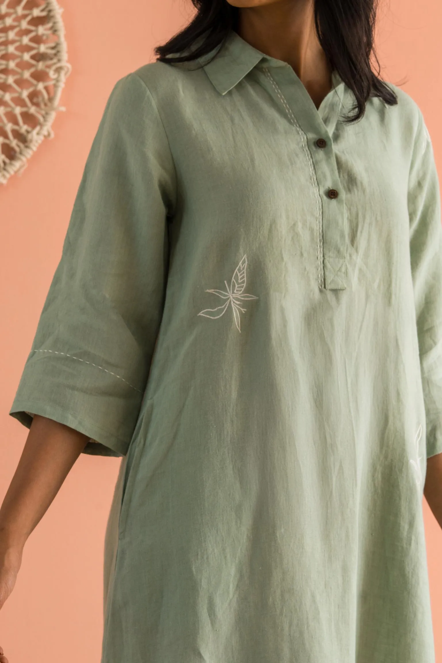 Linen June Shirt Dress