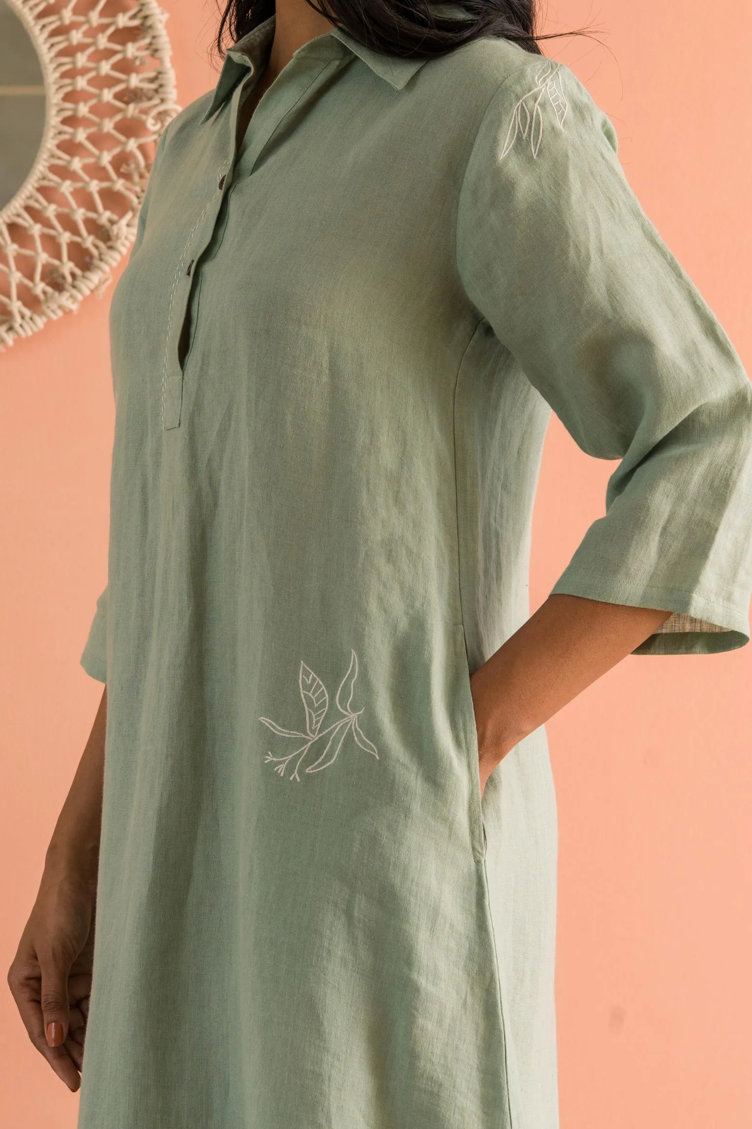 Linen June Shirt Dress