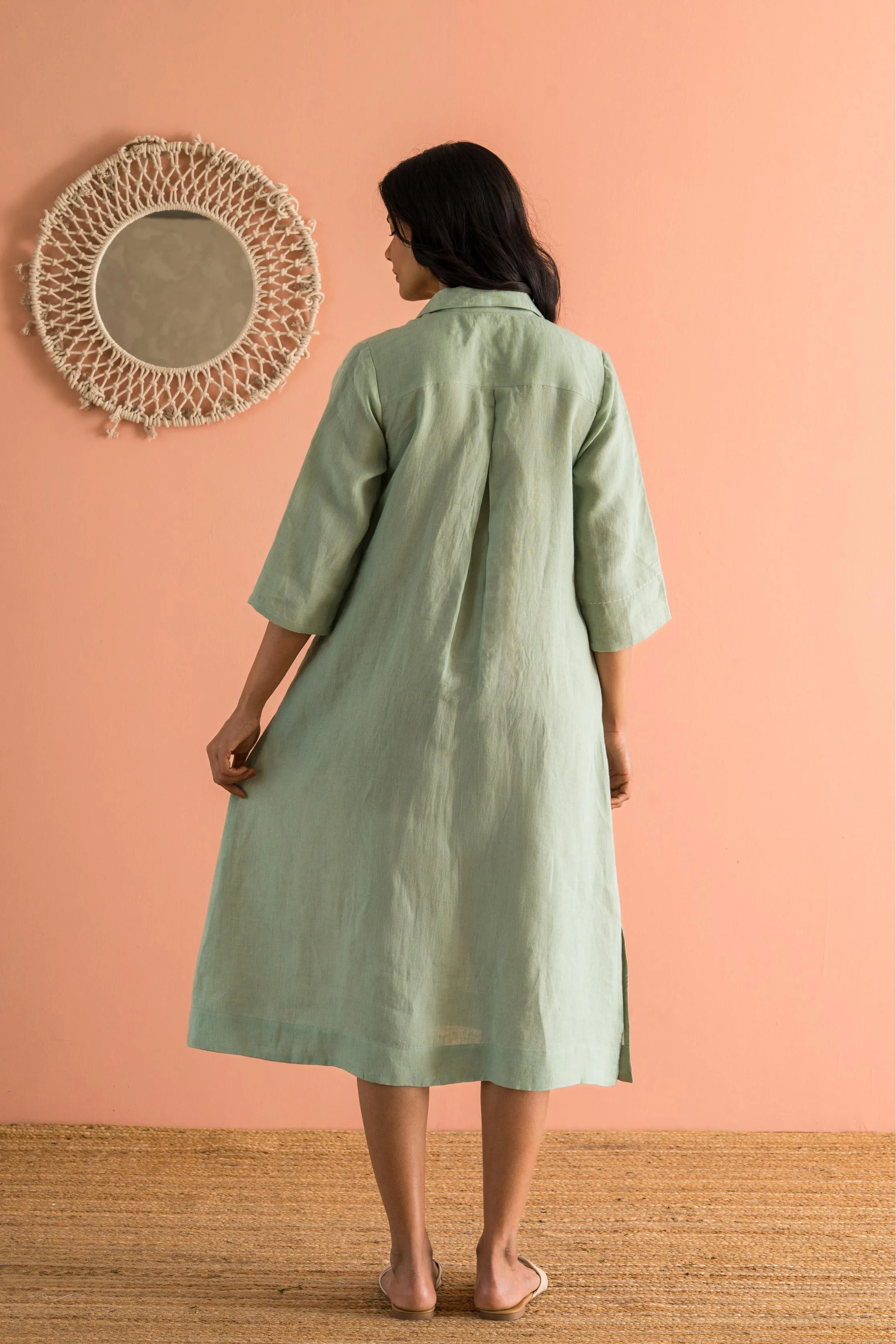 Linen June Shirt Dress