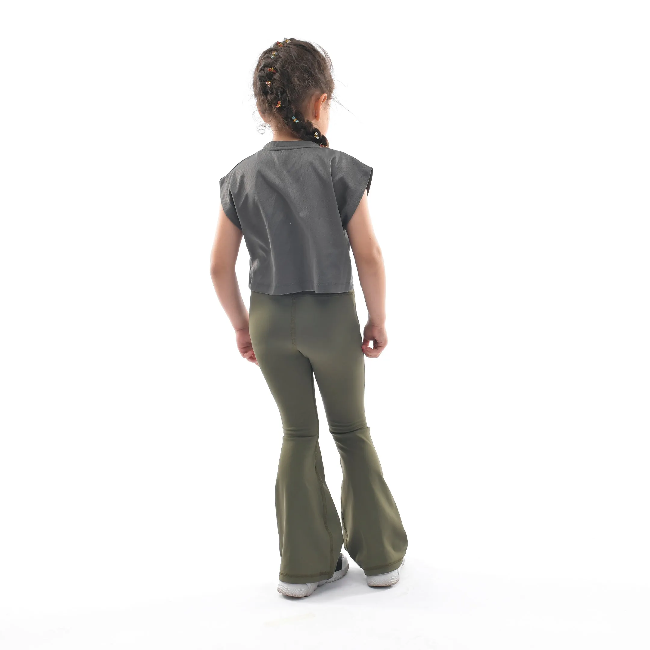 Little High-Rise Flare Leggings