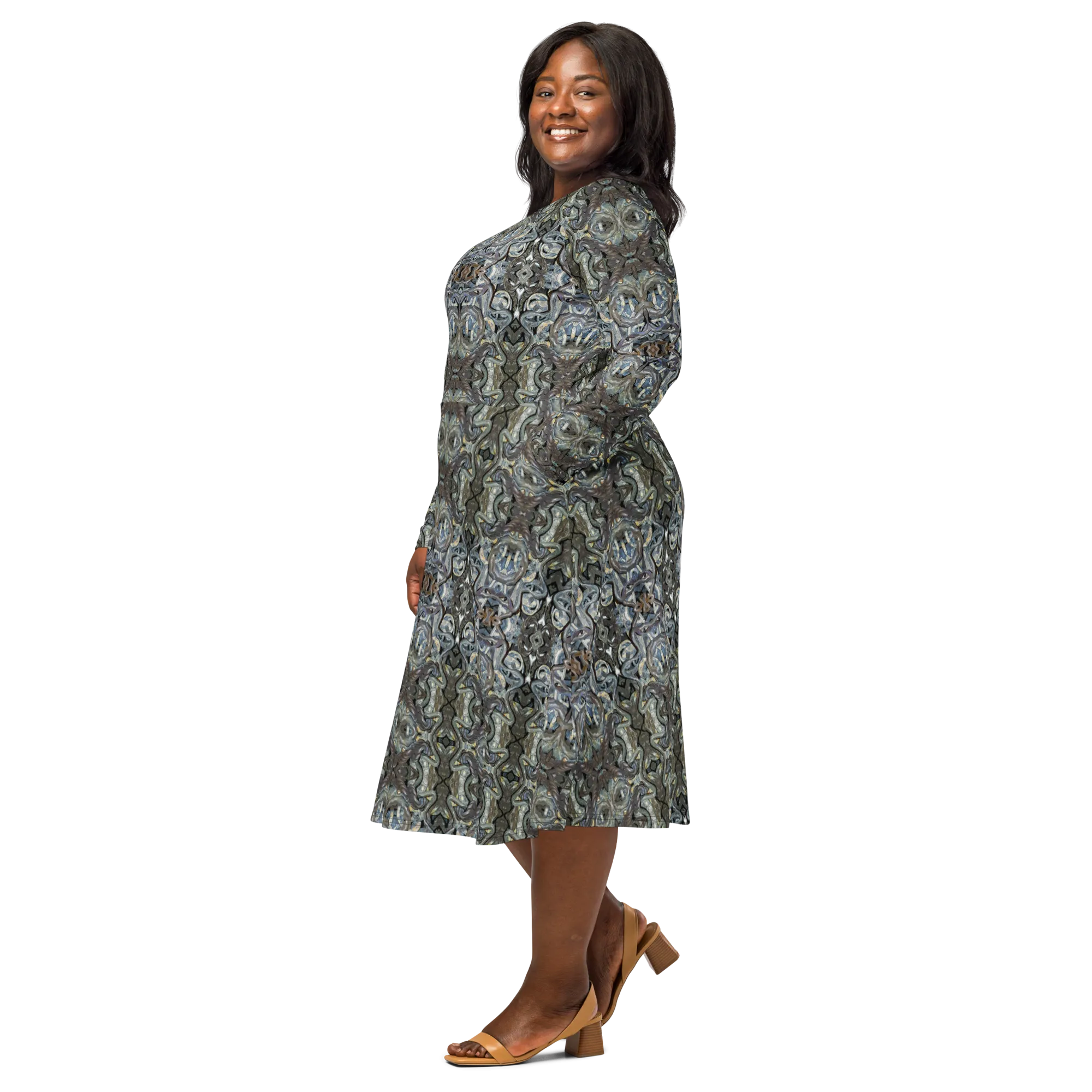 Long Sleeve Midi Dress (Her/Muliebris)(Grail Night Hoard Virtus 8.2) RJSTHS2022 RJS