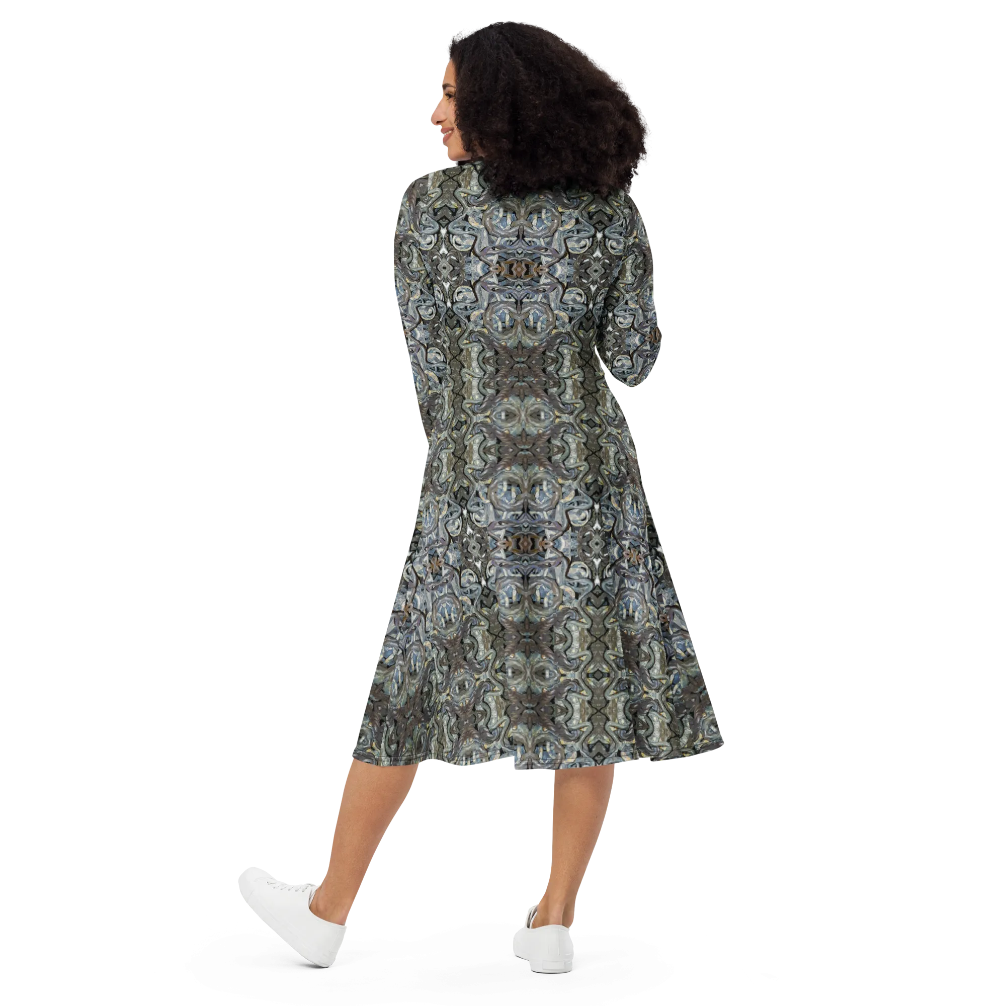 Long Sleeve Midi Dress (Her/Muliebris)(Grail Night Hoard Virtus 8.2) RJSTHS2022 RJS