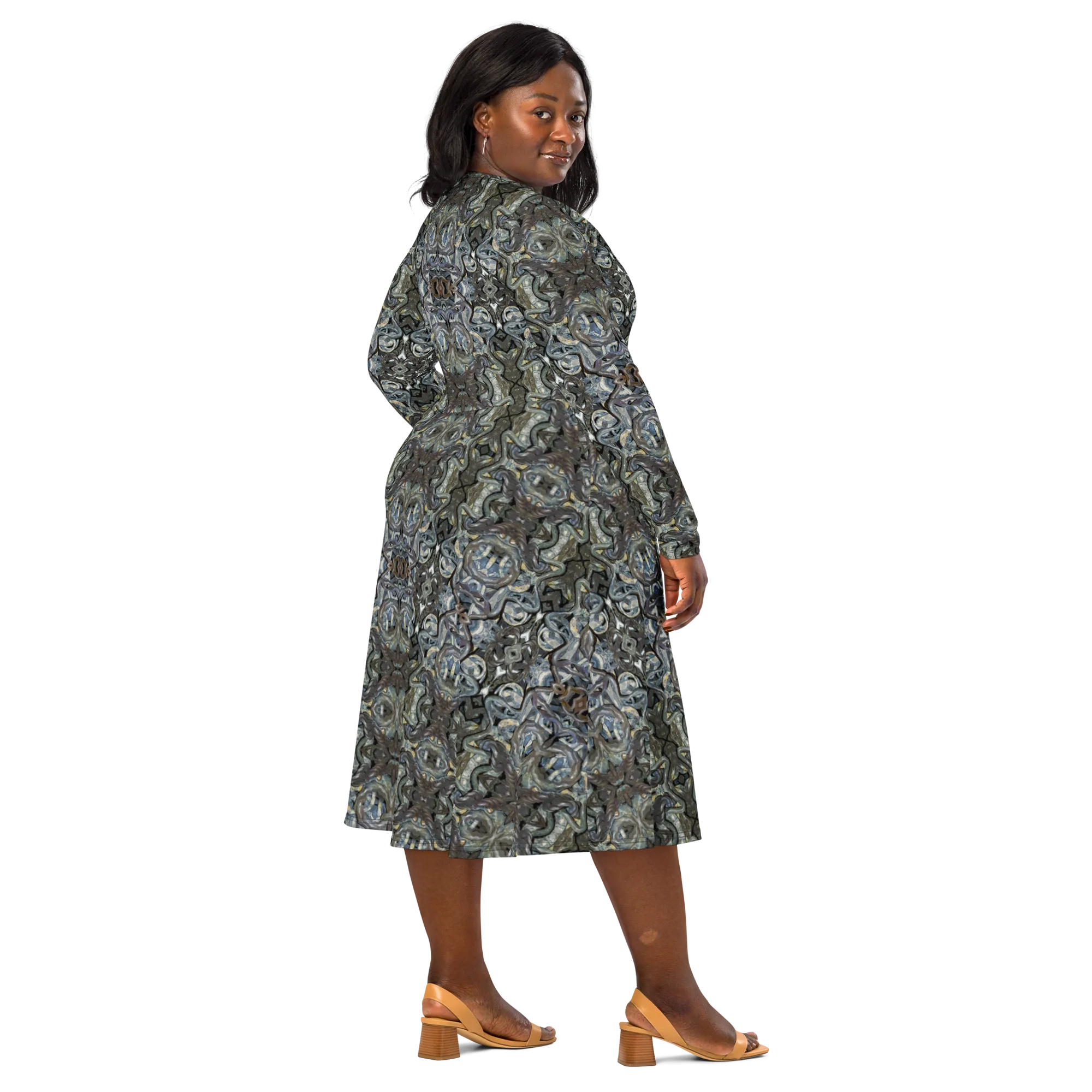 Long Sleeve Midi Dress (Her/Muliebris)(Grail Night Hoard Virtus 8.2) RJSTHS2022 RJS