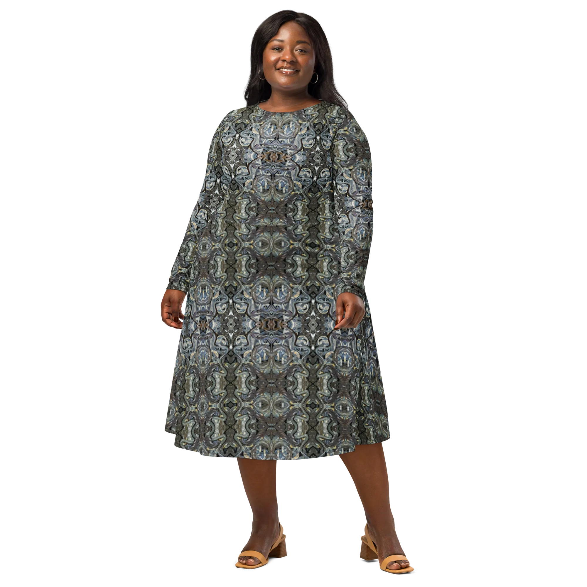 Long Sleeve Midi Dress (Her/Muliebris)(Grail Night Hoard Virtus 8.2) RJSTHS2022 RJS