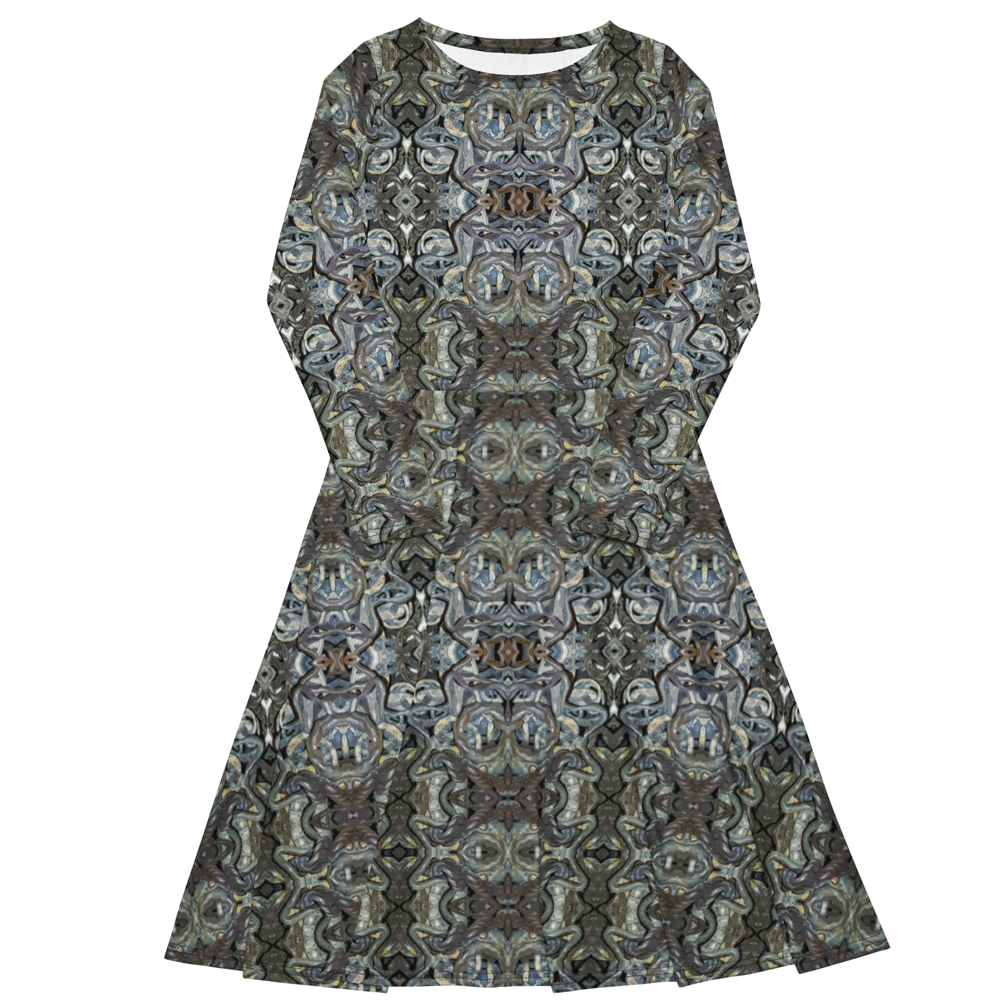 Long Sleeve Midi Dress (Her/Muliebris)(Grail Night Hoard Virtus 8.2) RJSTHS2022 RJS