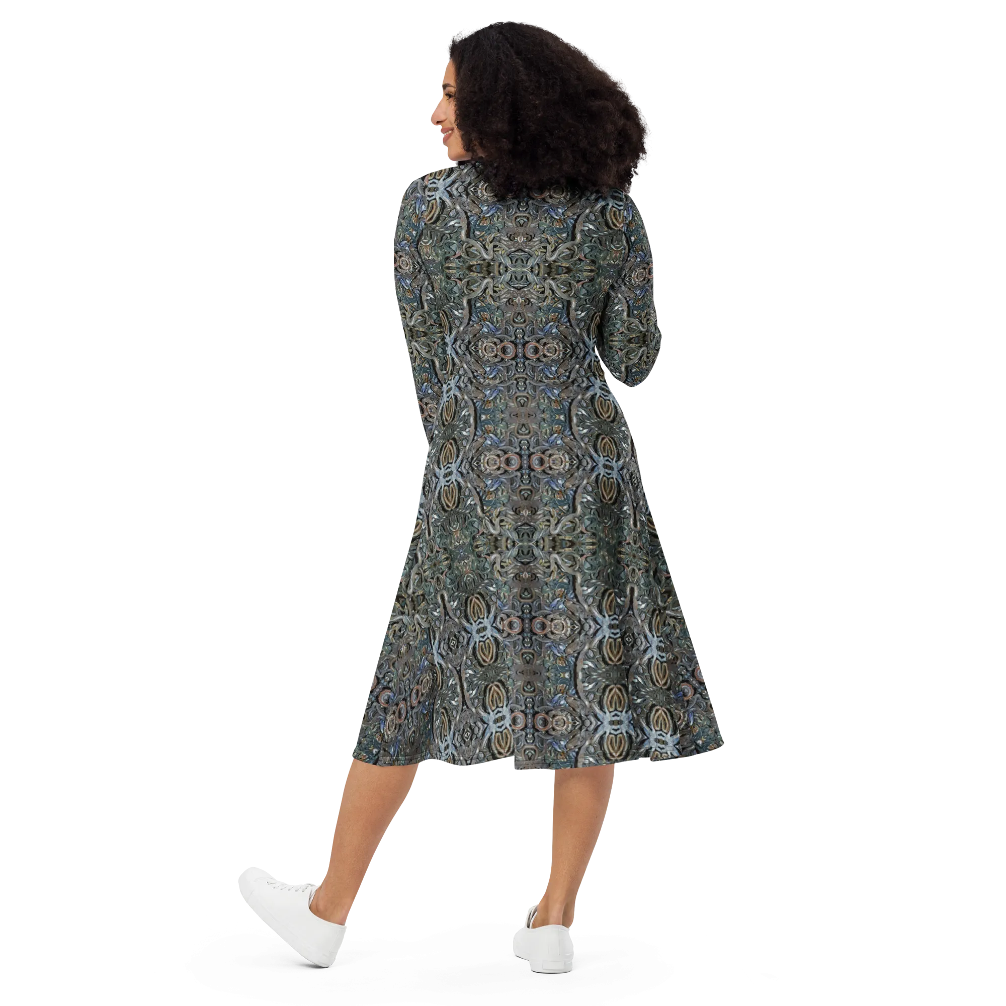 Long Sleeve Midi Dress (Her/Muliebris)(Grail Night Hoard Virtus 8.8) RJSTHS2022 RJS