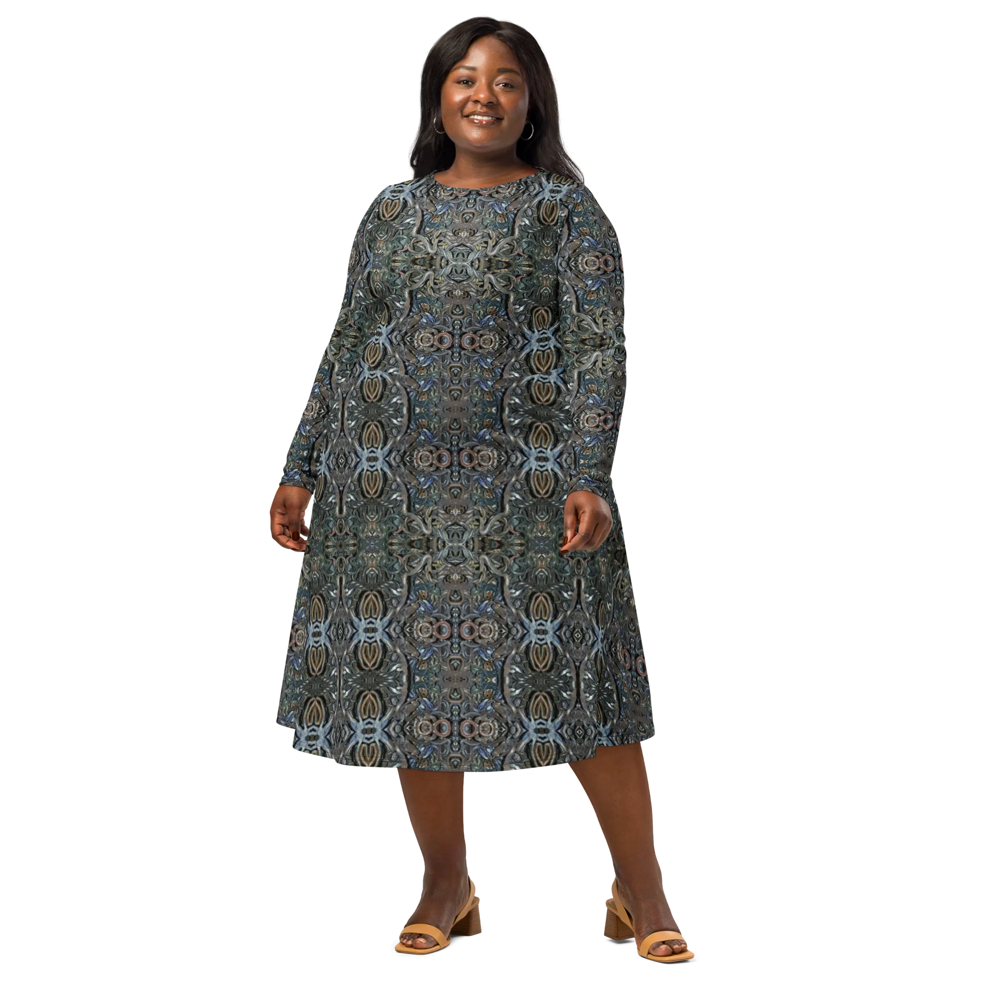 Long Sleeve Midi Dress (Her/Muliebris)(Grail Night Hoard Virtus 8.8) RJSTHS2022 RJS