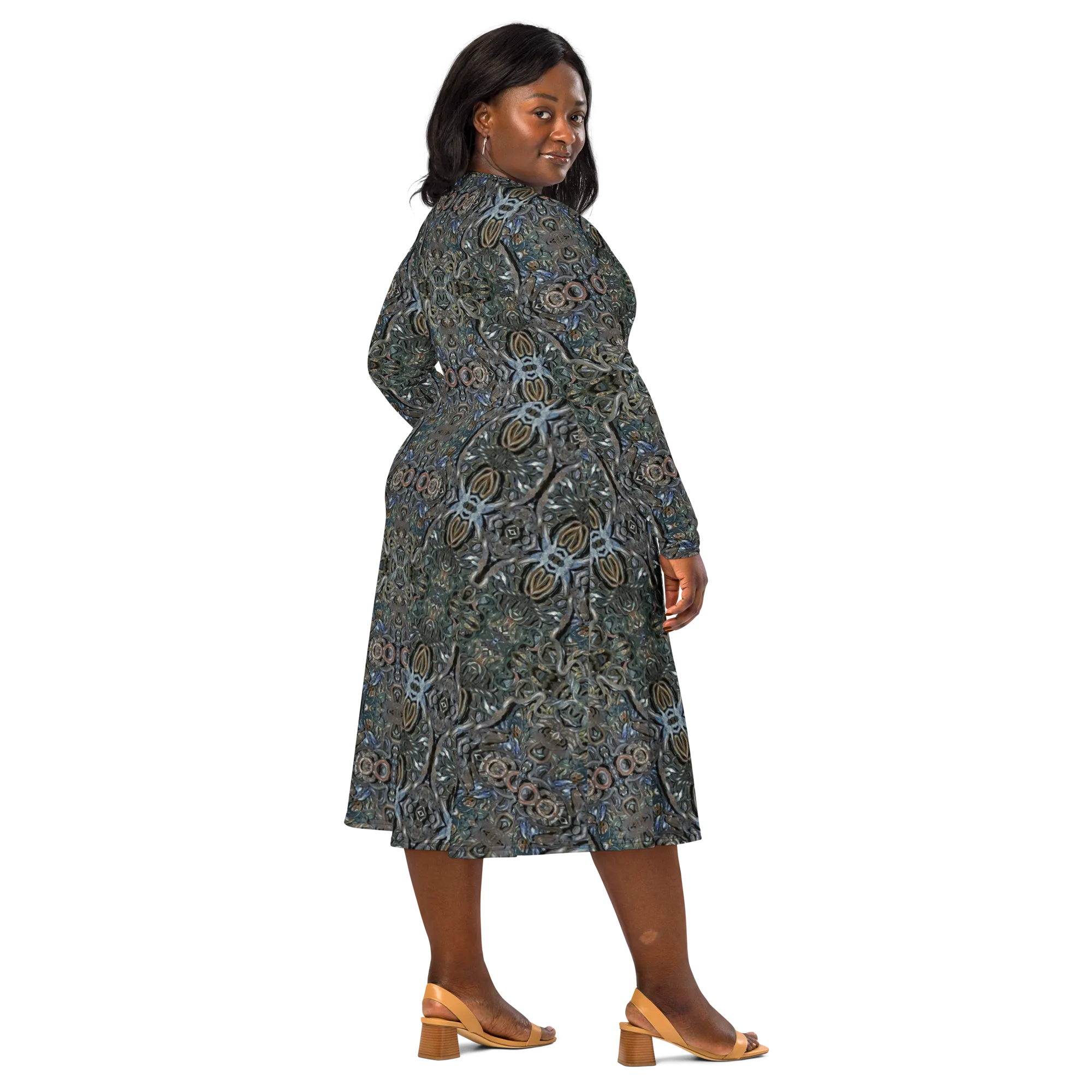 Long Sleeve Midi Dress (Her/Muliebris)(Grail Night Hoard Virtus 8.8) RJSTHS2022 RJS