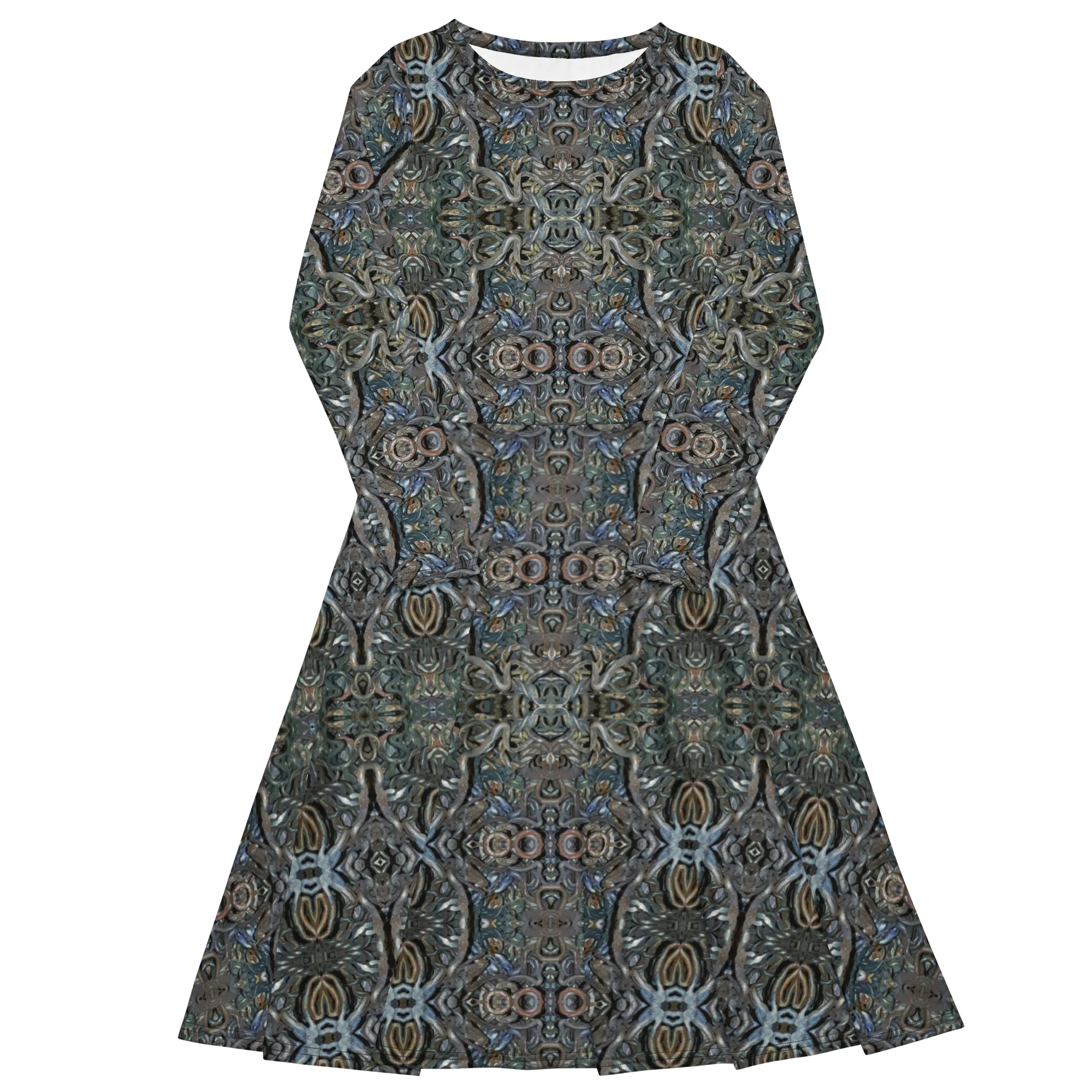 Long Sleeve Midi Dress (Her/Muliebris)(Grail Night Hoard Virtus 8.8) RJSTHS2022 RJS