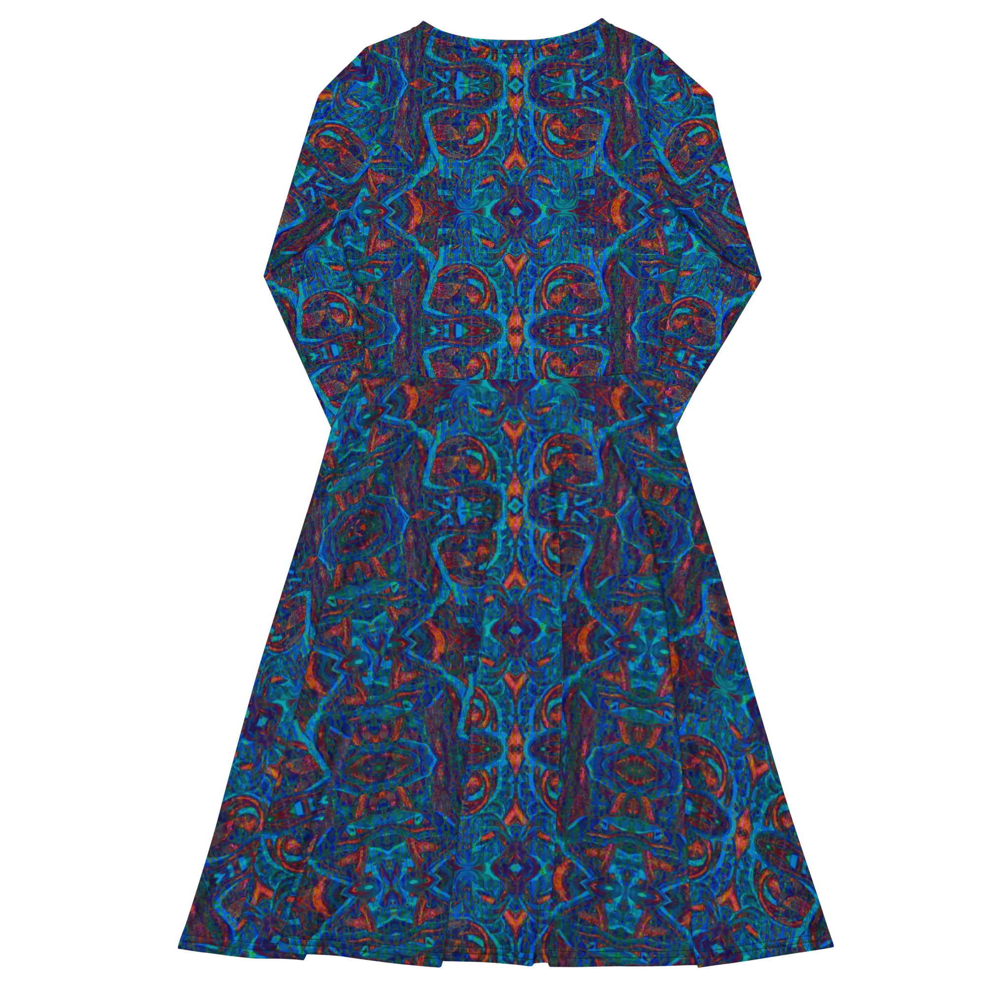 Long Sleeve Midi Dress (Her/Muliebris)(Pure Candy GNHV8.2.1 Blue Logo@Alchemic) RJSTHS2022 RJS