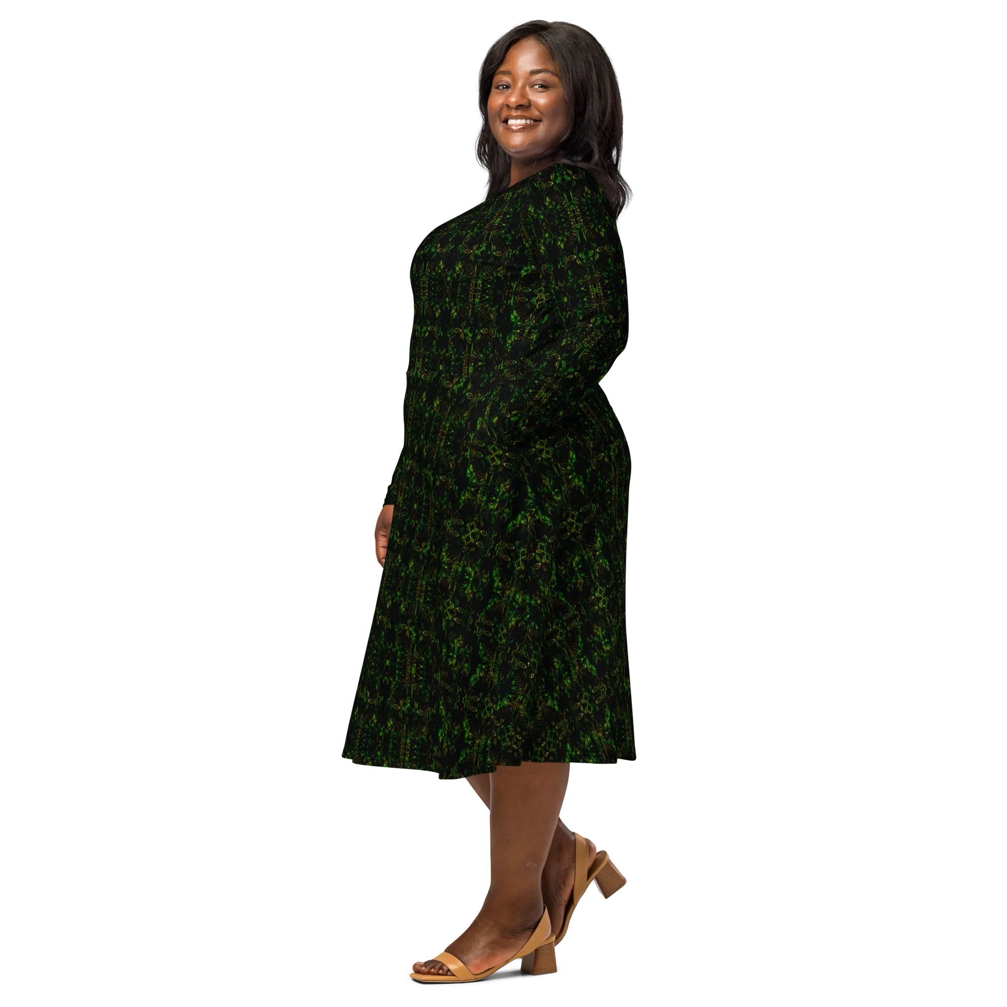 Long Sleeve Midi Dress (Her/Muliebris)(Pure Candy RJSTH@Alchemic) RJSTHS2022 RJS
