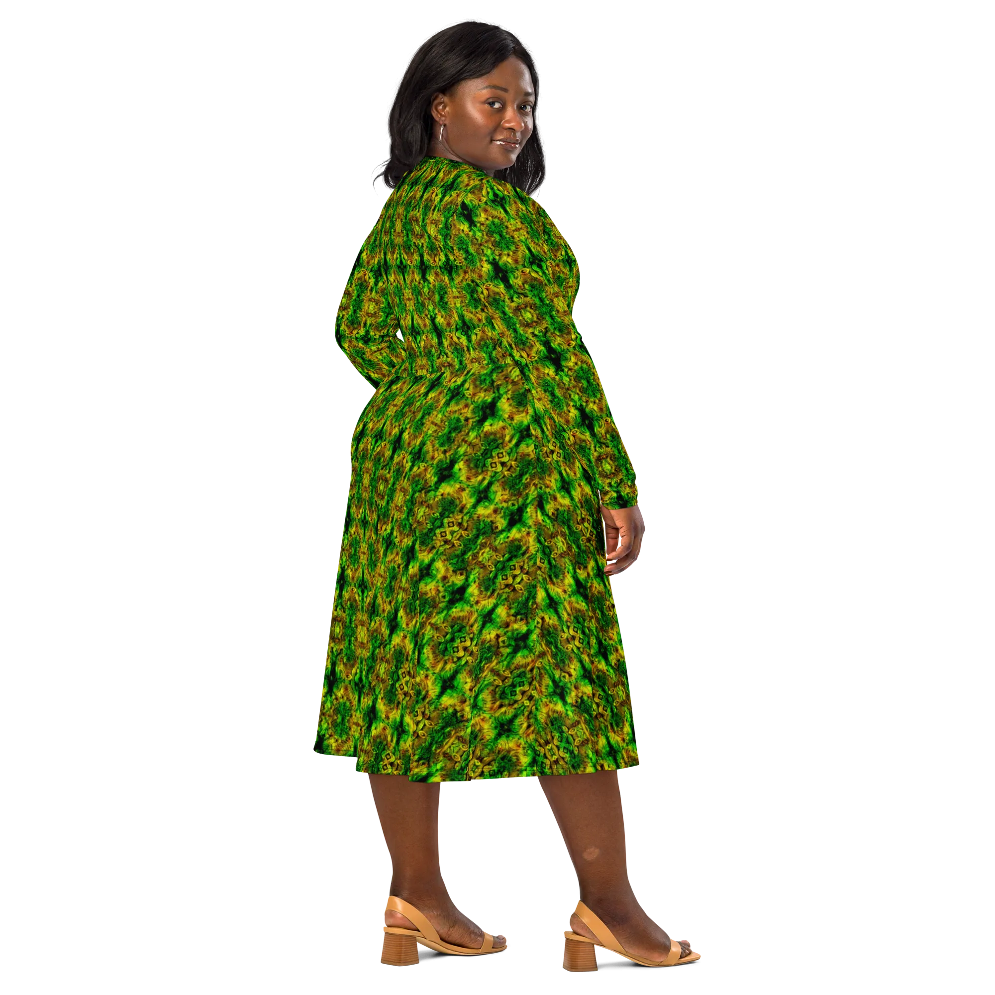 Long Sleeve Midi Dress (Her/Muliebris)(Pure Candy RJSTH@Alchemic) RJSTHS2022 RJS