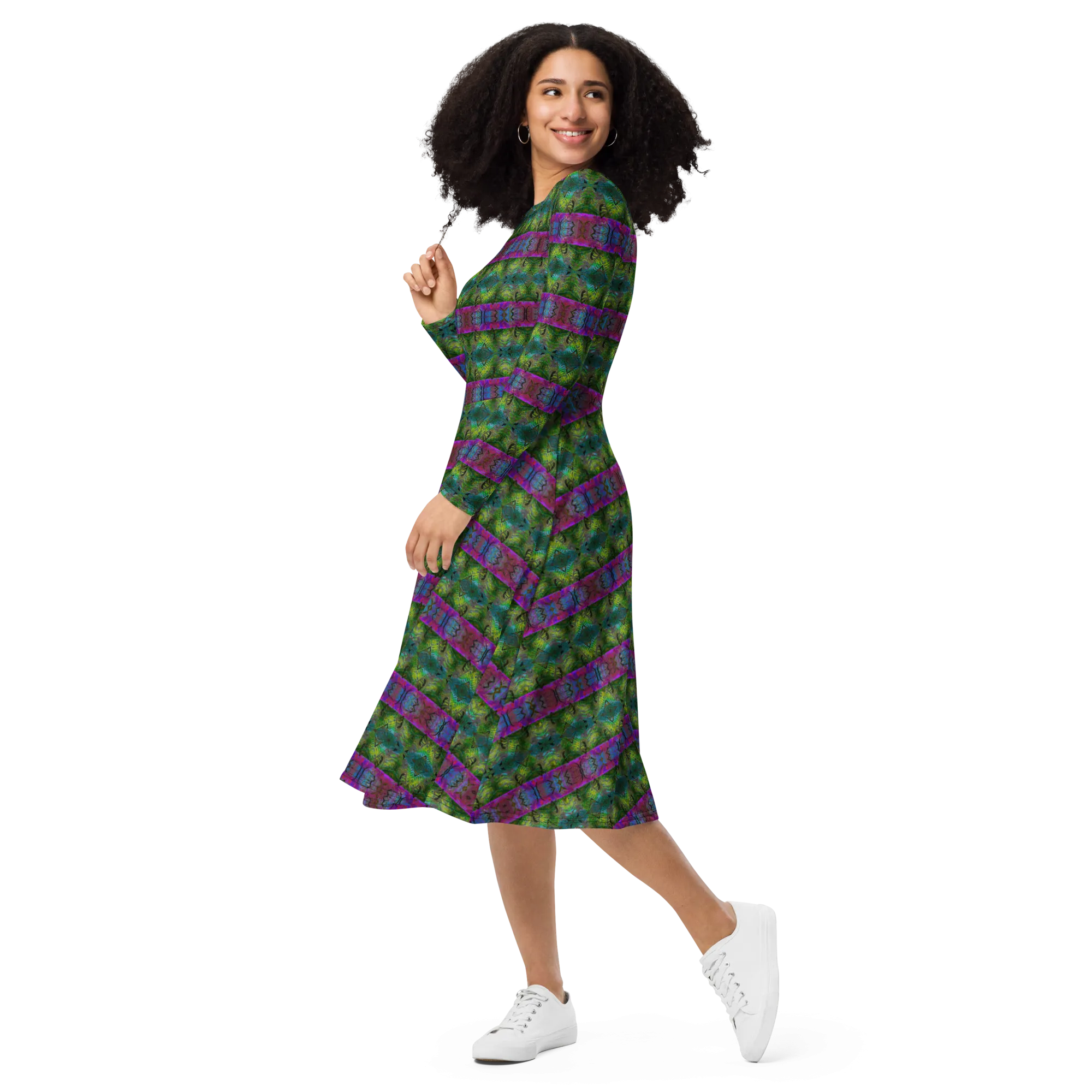 Long Sleeve Midi Dress (Her/Muliebris)(Pure Candy RJSTH@Alchemic) RJSTHS2022 RJS