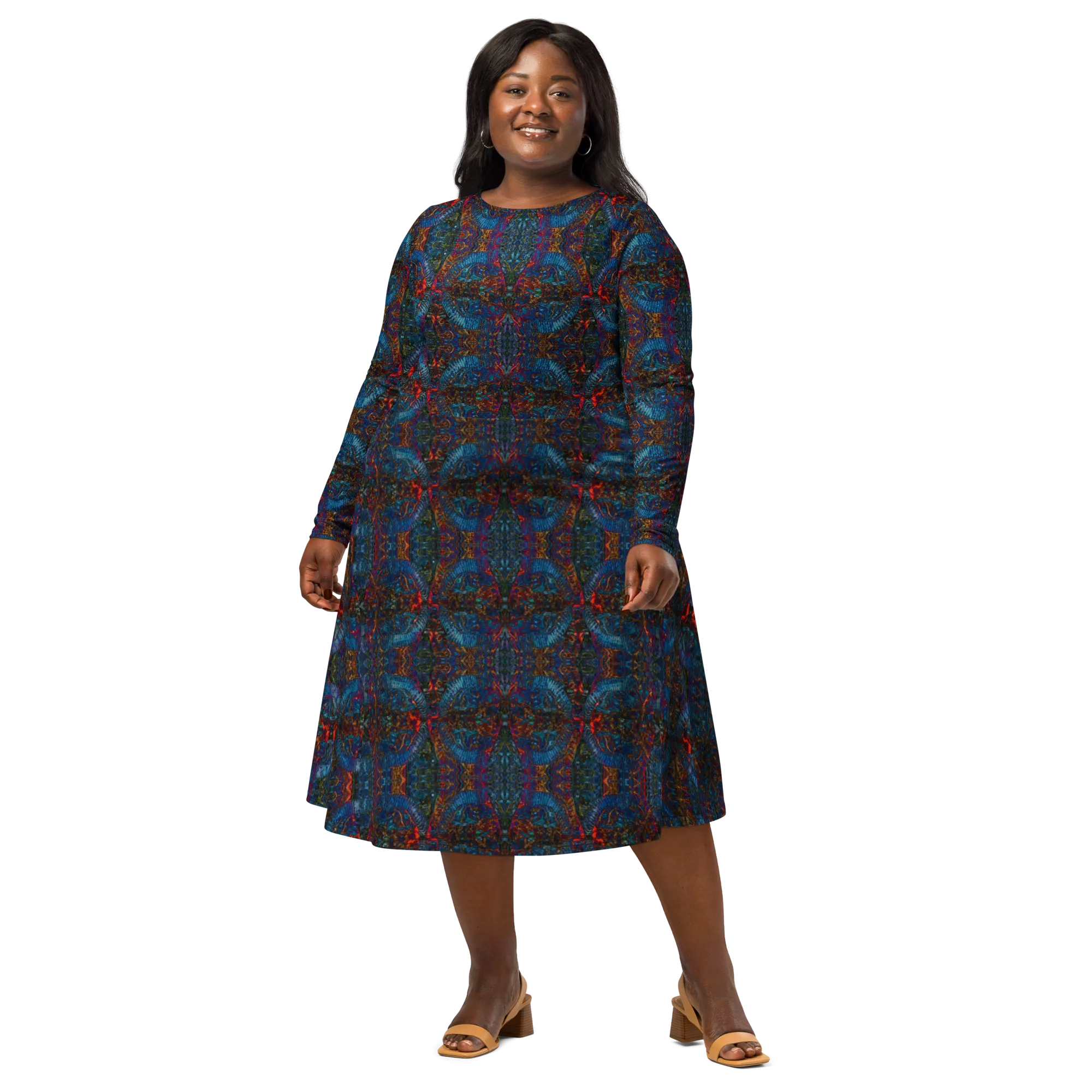 Long Sleeve Midi Dress (Her/Muliebris)(Pure Candy RJSTH@Alchemic) RJSTHS2022 RJS