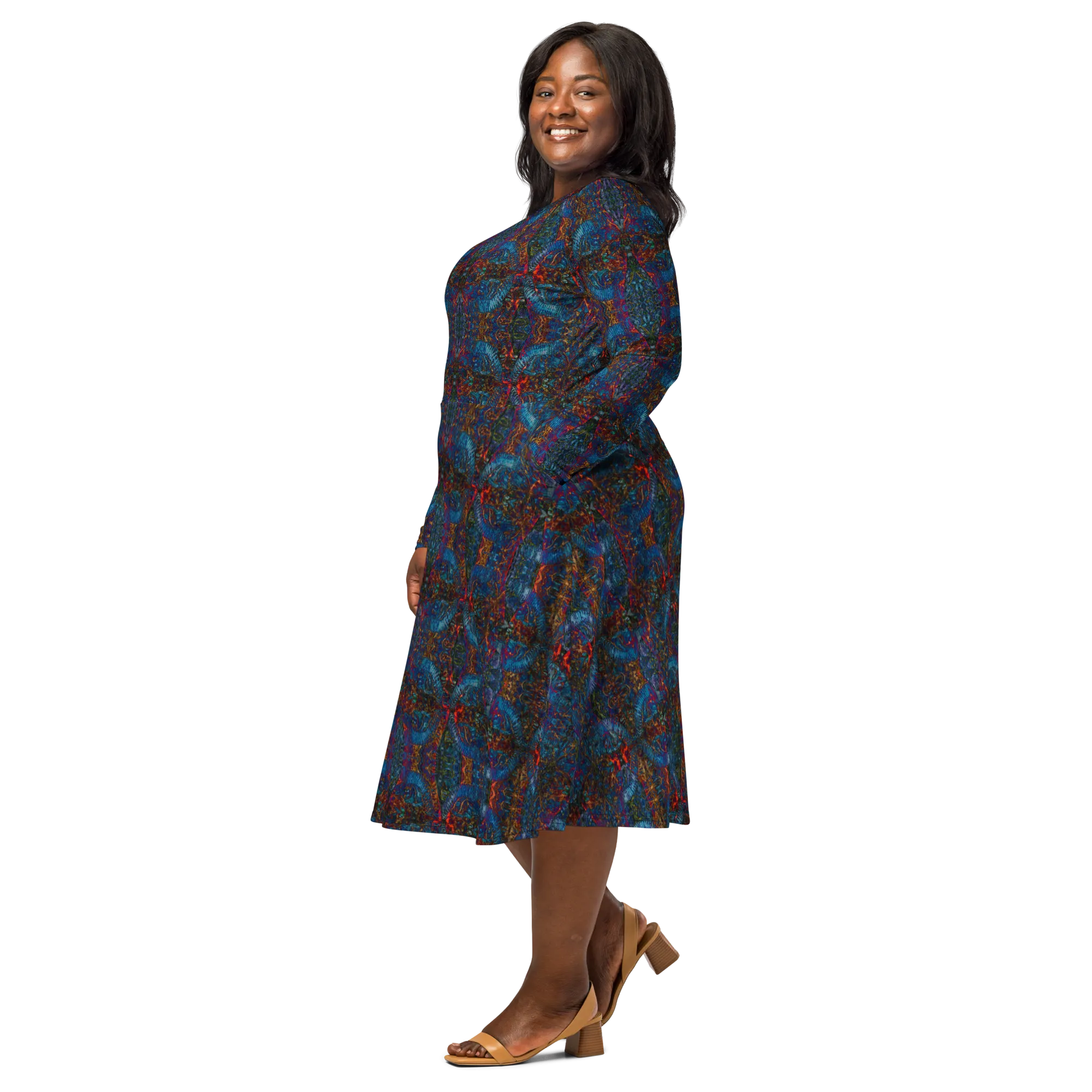 Long Sleeve Midi Dress (Her/Muliebris)(Pure Candy RJSTH@Alchemic) RJSTHS2022 RJS