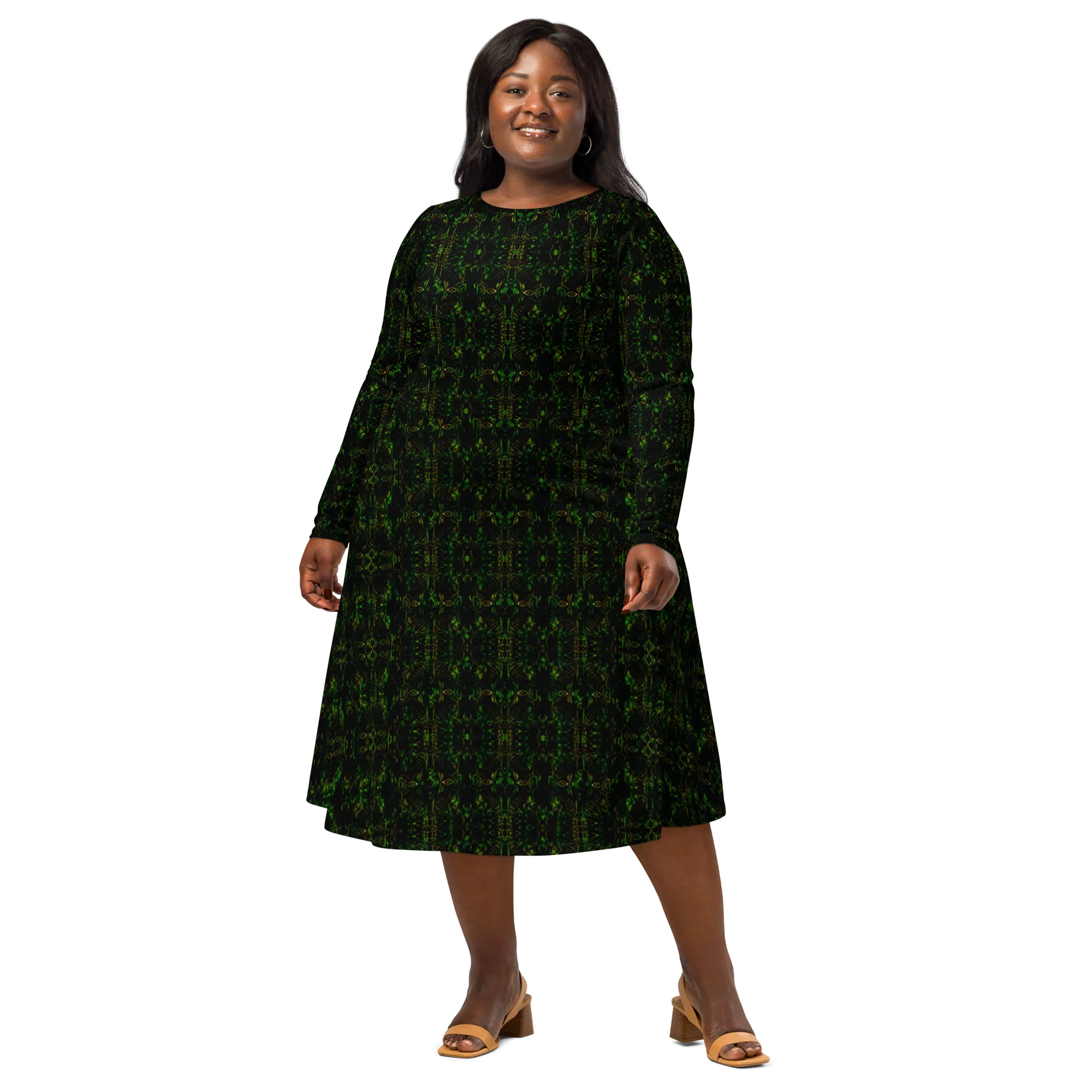 Long Sleeve Midi Dress (Her/Muliebris)(Pure Candy RJSTH@Alchemic) RJSTHS2022 RJS