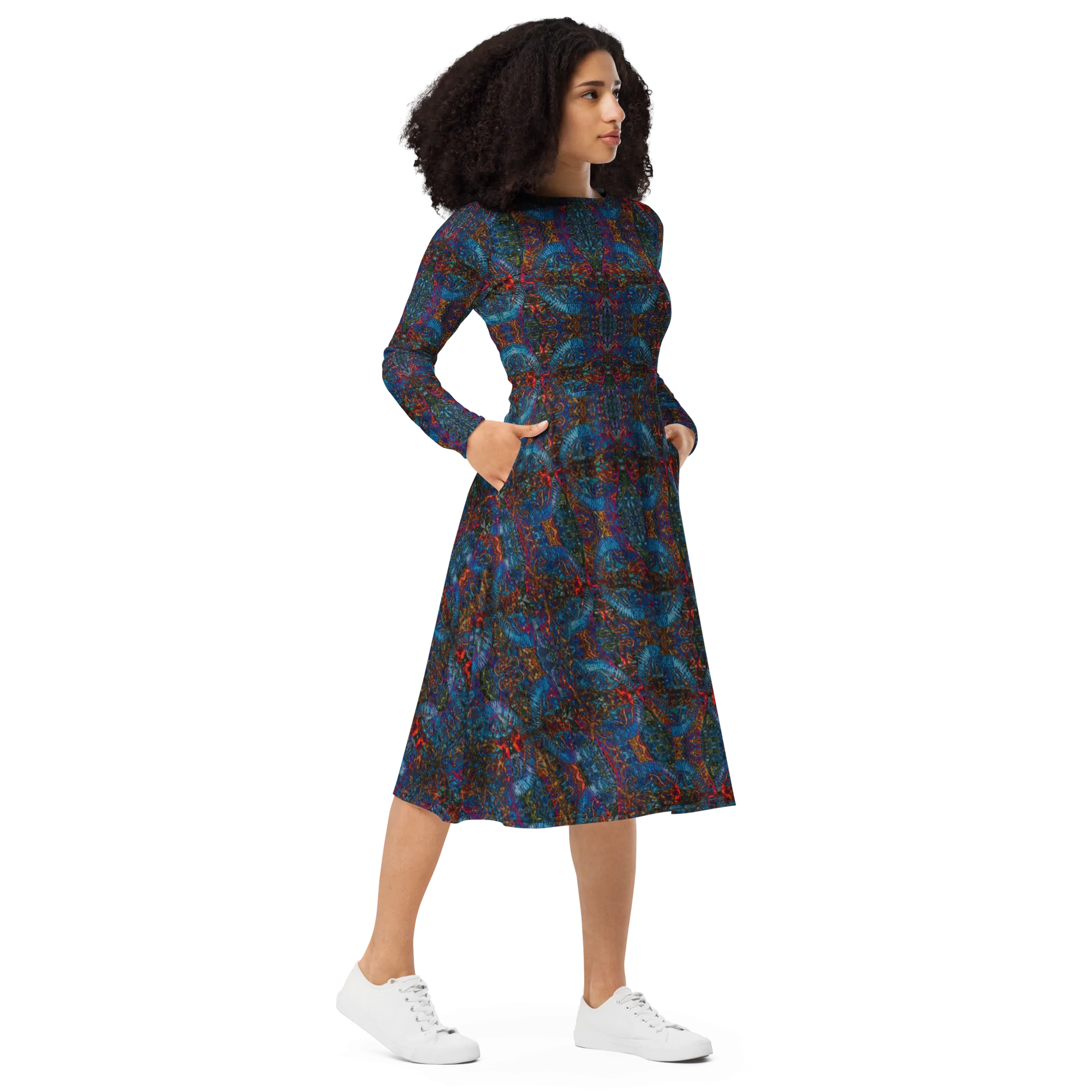 Long Sleeve Midi Dress (Her/Muliebris)(Pure Candy RJSTH@Alchemic) RJSTHS2022 RJS
