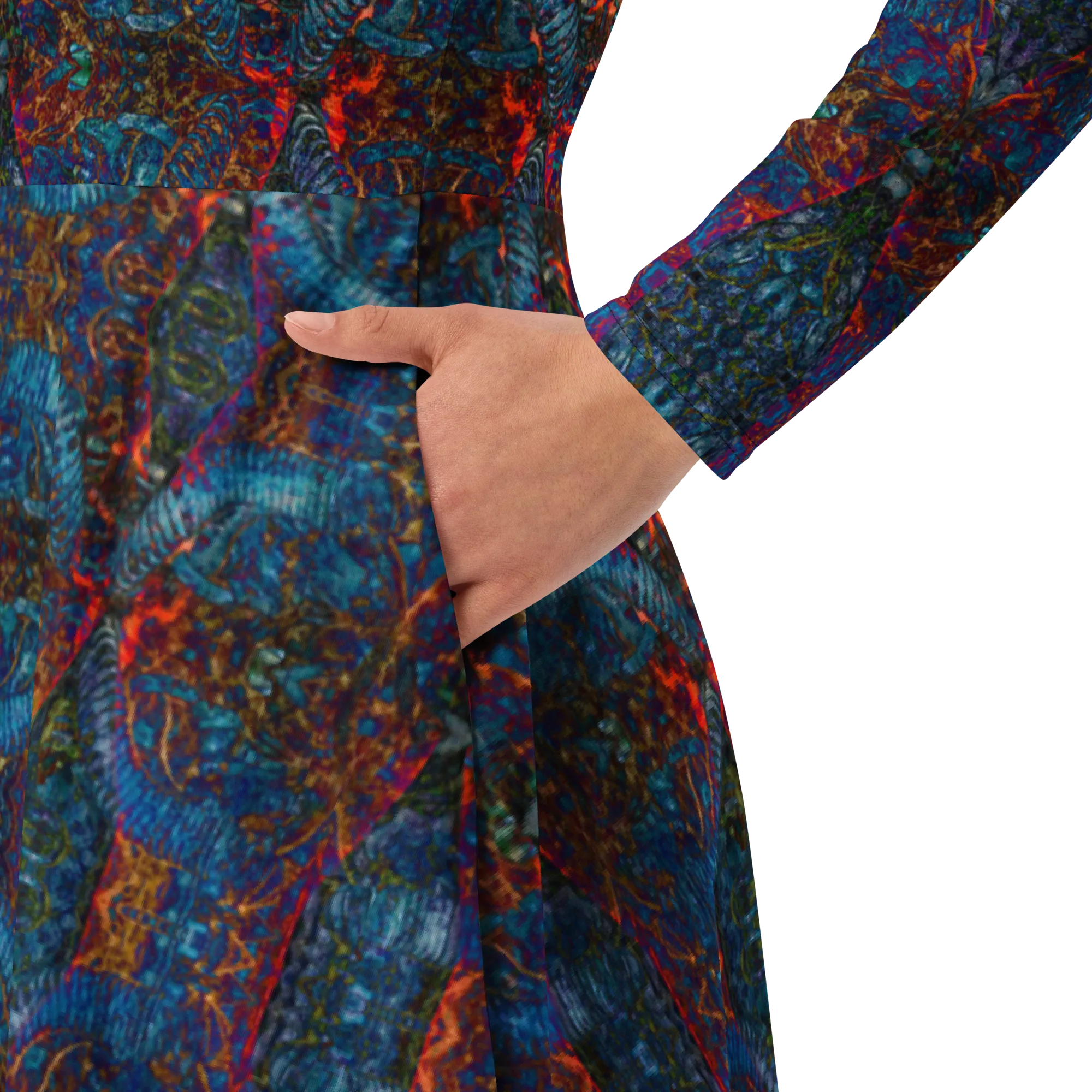 Long Sleeve Midi Dress (Her/Muliebris)(Pure Candy RJSTH@Alchemic) RJSTHS2022 RJS