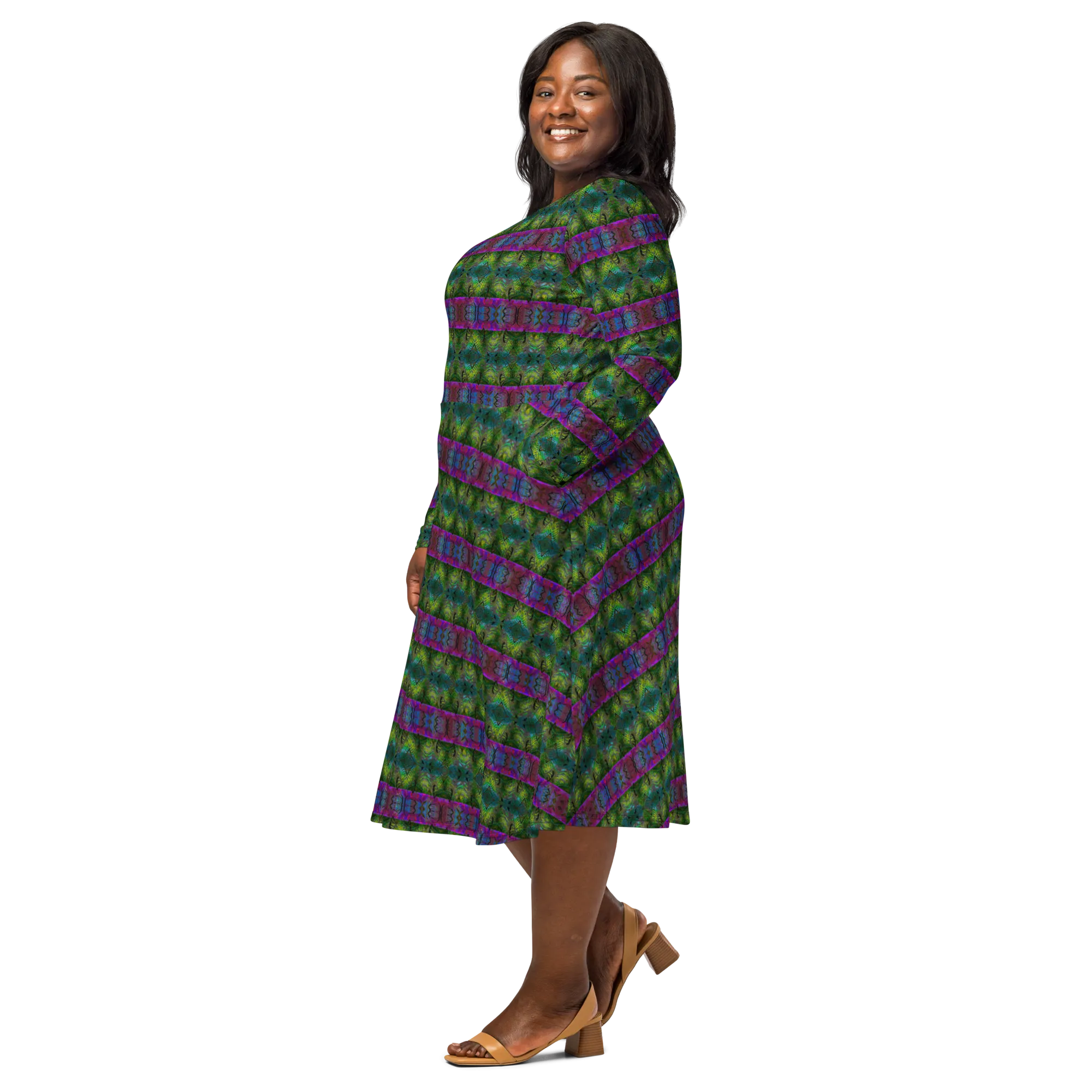 Long Sleeve Midi Dress (Her/Muliebris)(Pure Candy RJSTH@Alchemic) RJSTHS2022 RJS