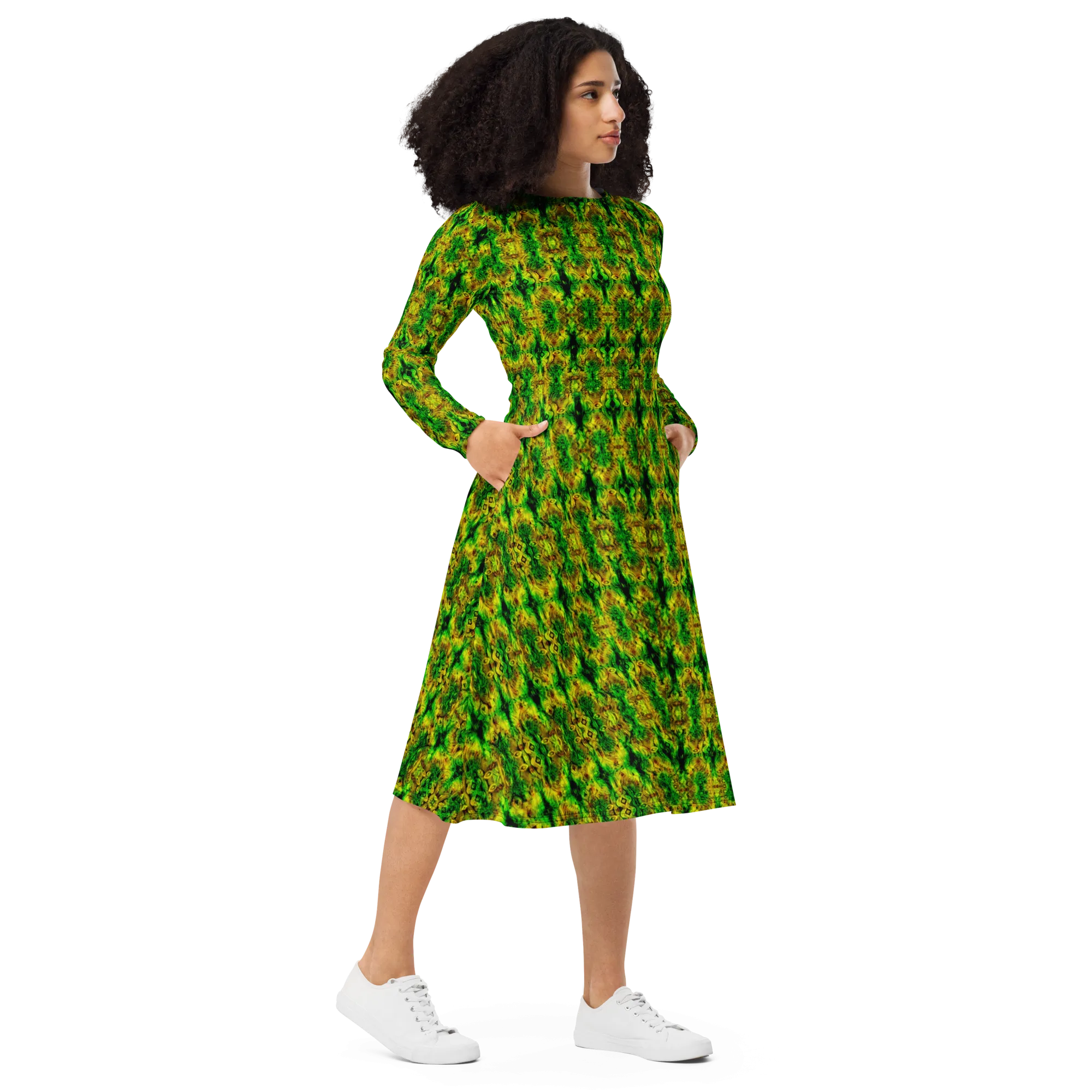 Long Sleeve Midi Dress (Her/Muliebris)(Pure Candy RJSTH@Alchemic) RJSTHS2022 RJS