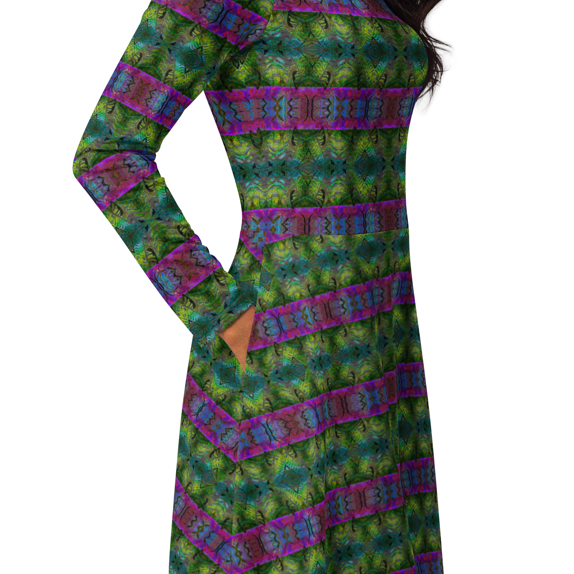 Long Sleeve Midi Dress (Her/Muliebris)(Pure Candy RJSTH@Alchemic) RJSTHS2022 RJS