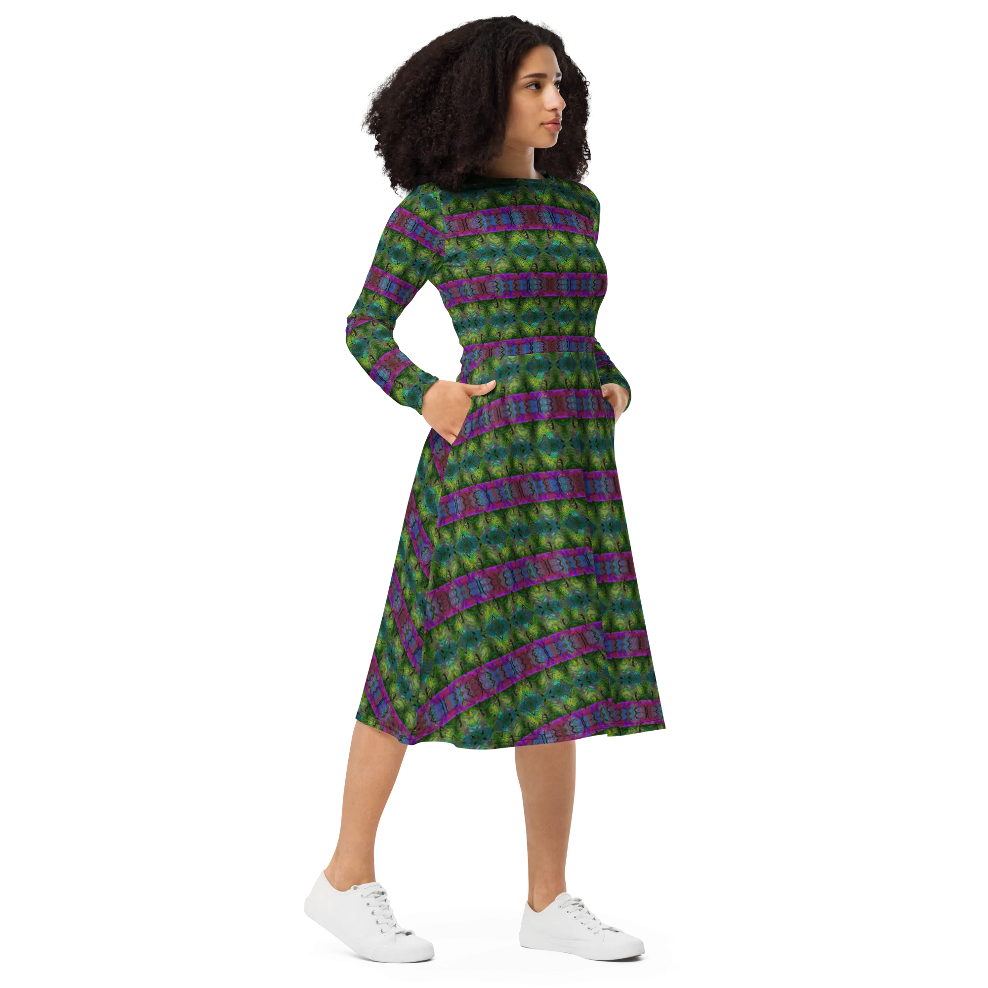 Long Sleeve Midi Dress (Her/Muliebris)(Pure Candy RJSTH@Alchemic) RJSTHS2022 RJS