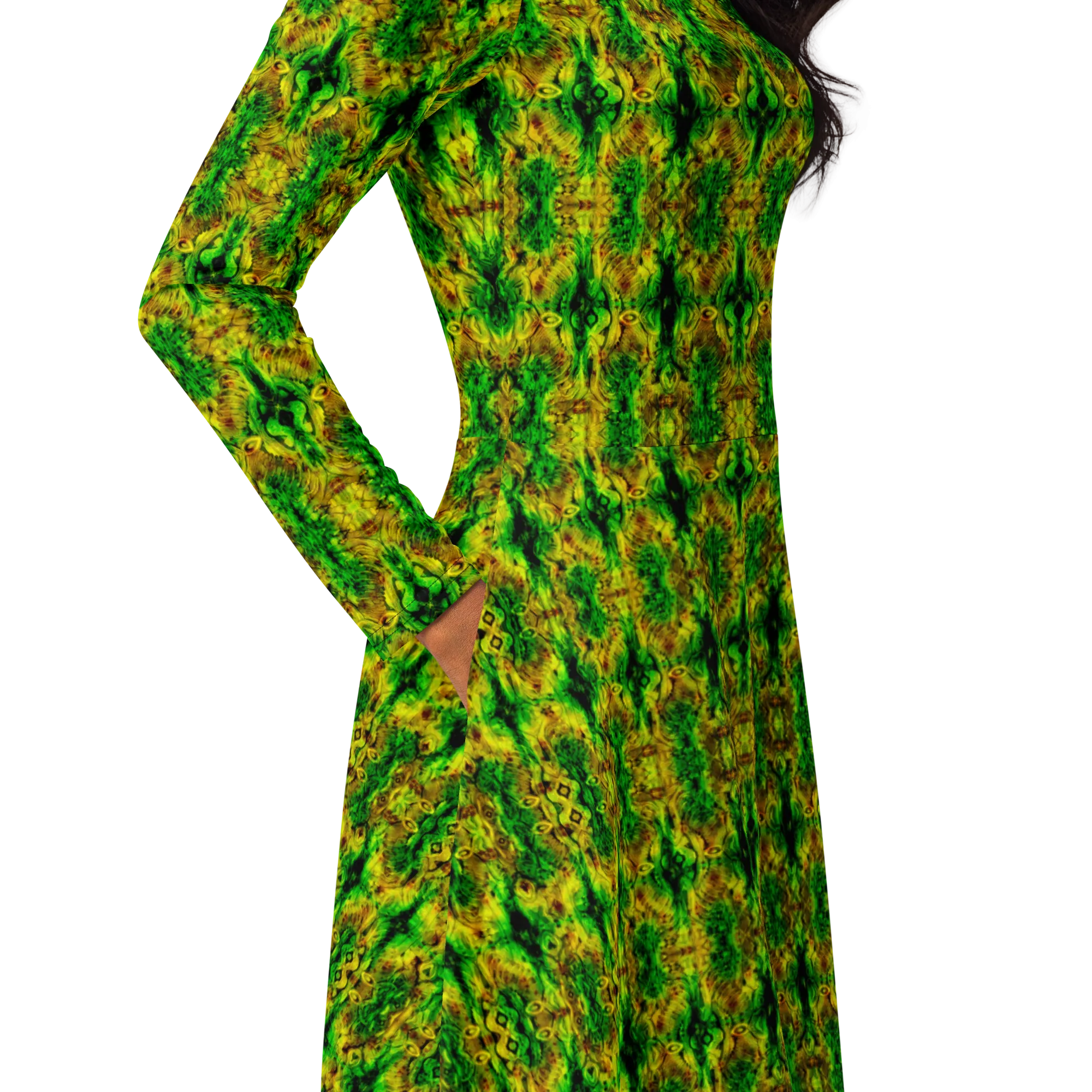 Long Sleeve Midi Dress (Her/Muliebris)(Pure Candy RJSTH@Alchemic) RJSTHS2022 RJS