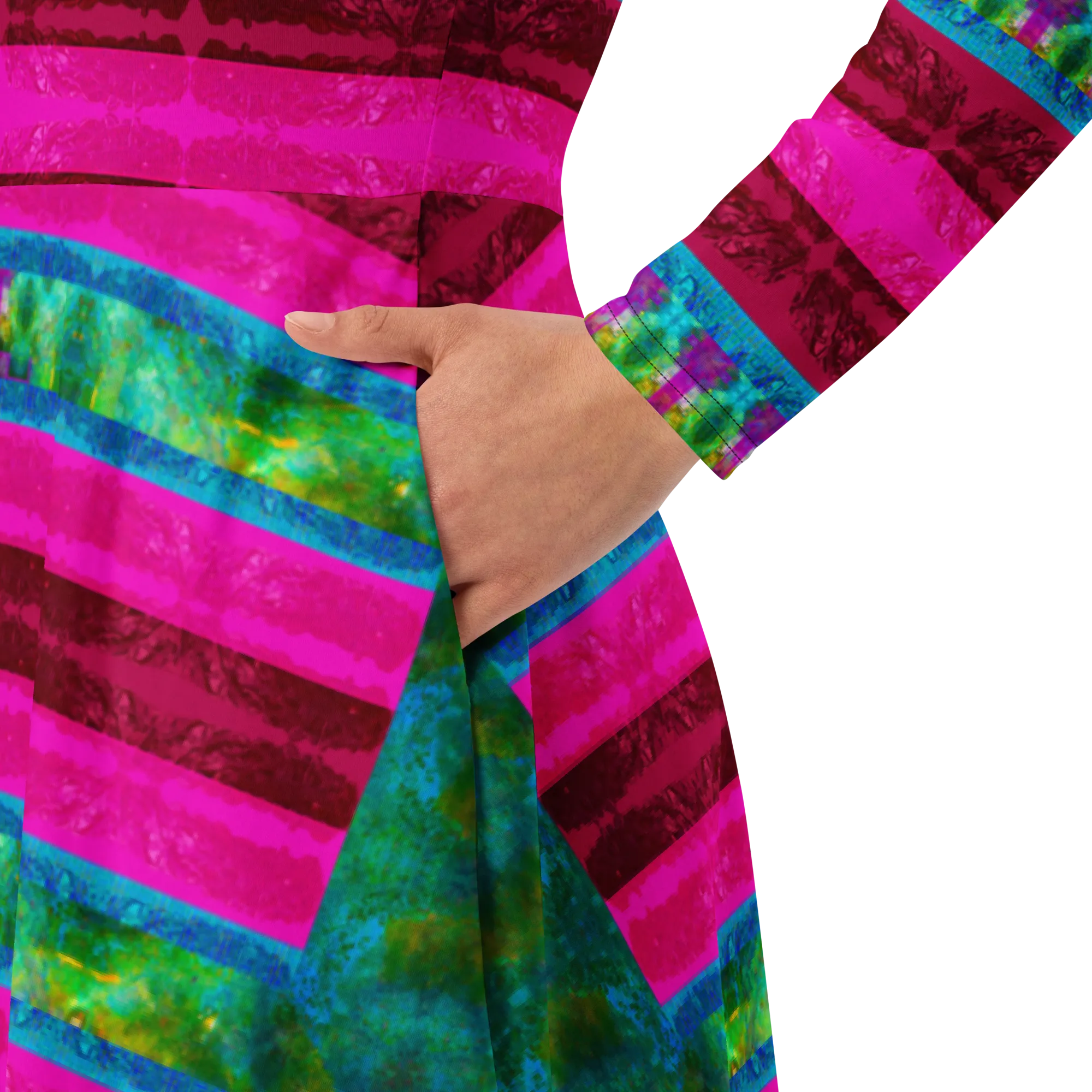 Long Sleeve Midi Dress (Her/Muliebris)(Rind#11 Rind Link) RJSTH@Fabric#11 RJSTHS2022 RJS