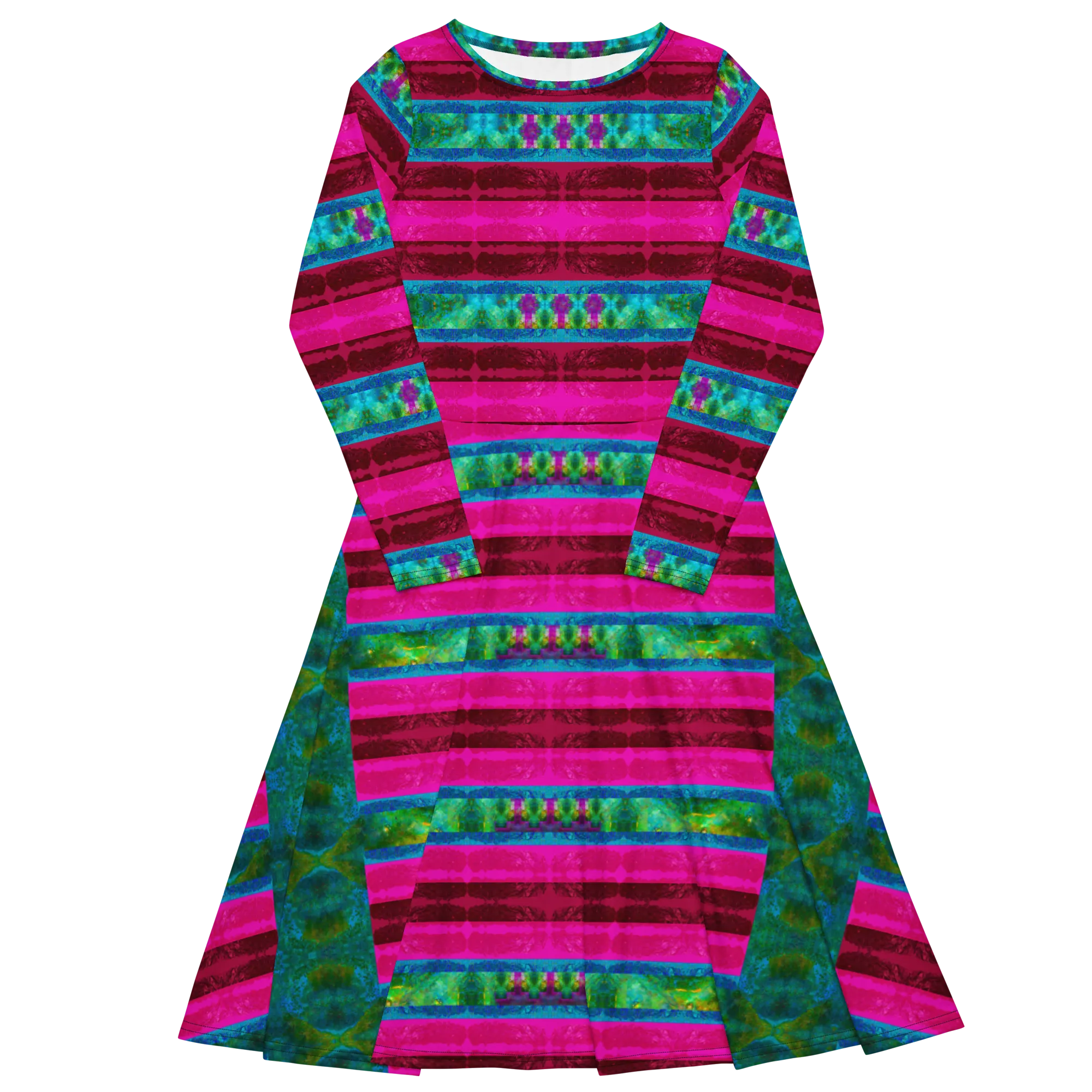 Long Sleeve Midi Dress (Her/Muliebris)(Rind#11 Rind Link) RJSTH@Fabric#11 RJSTHS2022 RJS