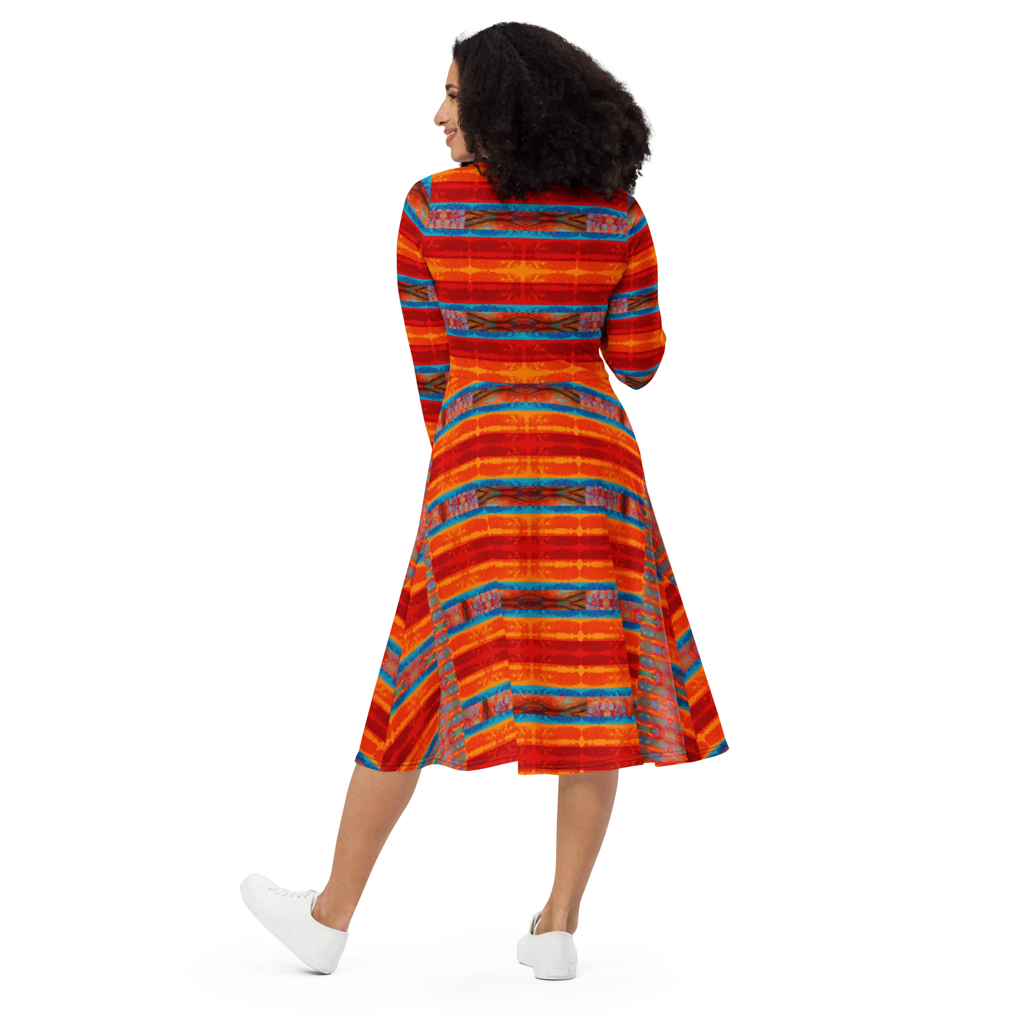 Long Sleeve Midi Dress (Her/Muliebris)(Rind#12 Rind Link) RJSTH@Fabric12 RJSTHS2022 RJS