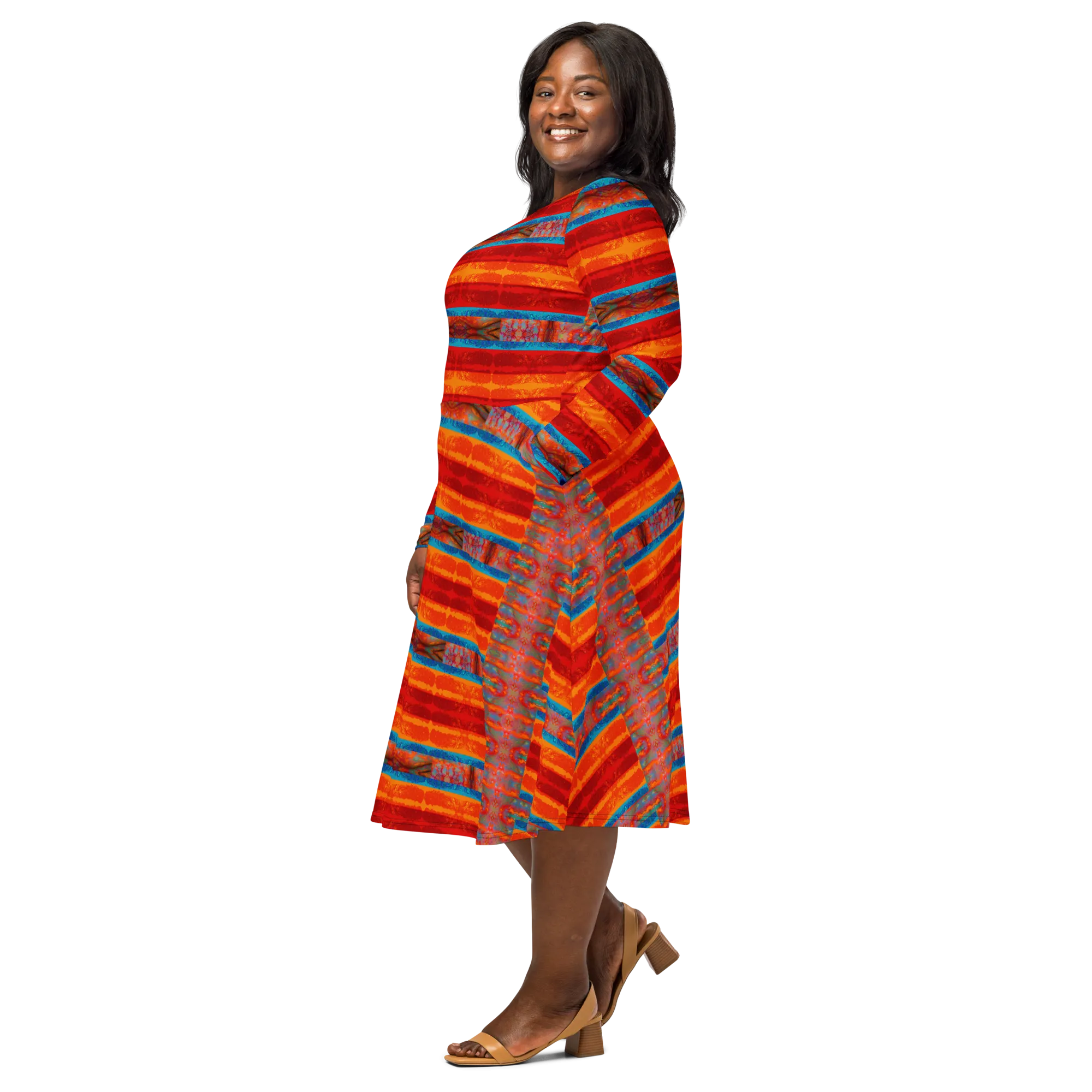 Long Sleeve Midi Dress (Her/Muliebris)(Rind#12 Rind Link) RJSTH@Fabric12 RJSTHS2022 RJS