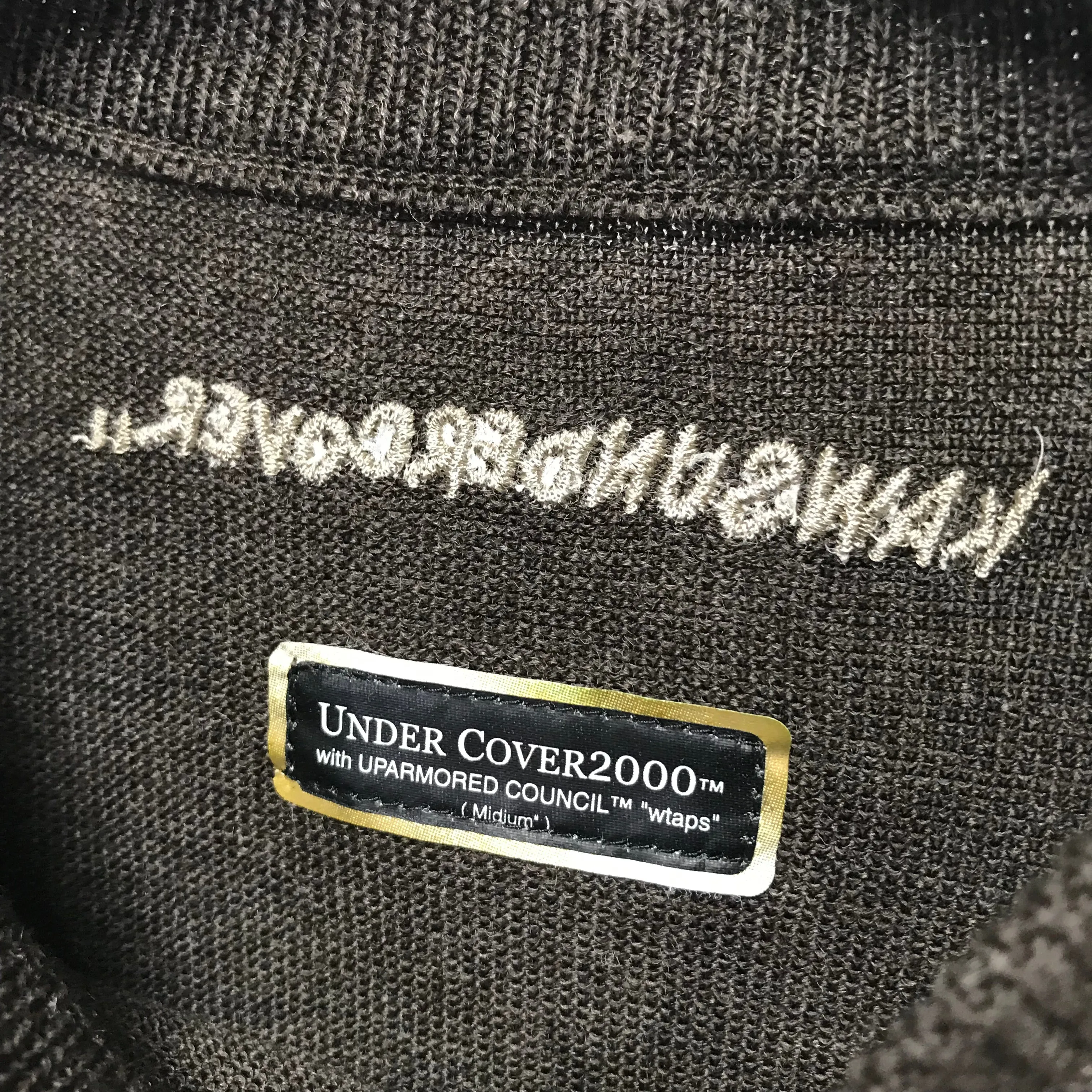 [M] Women's! Undercover x Kaws x WTAPS Heart Bones Kint Sweater