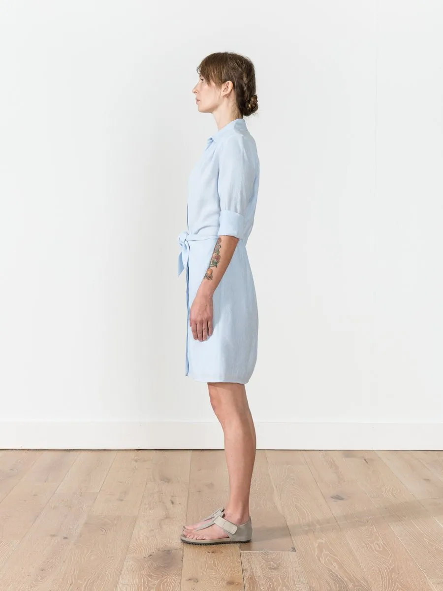 madsen shirtdress - skylar blue