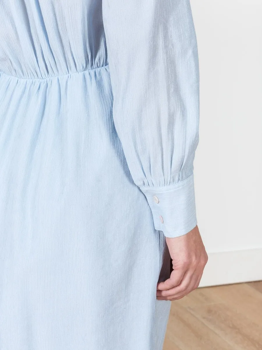 madsen shirtdress - skylar blue
