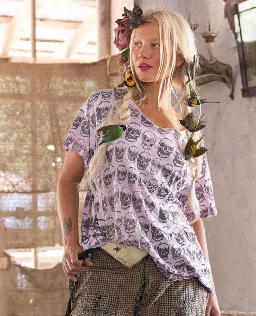 Magnolia Pearl Skulls Tee One Size