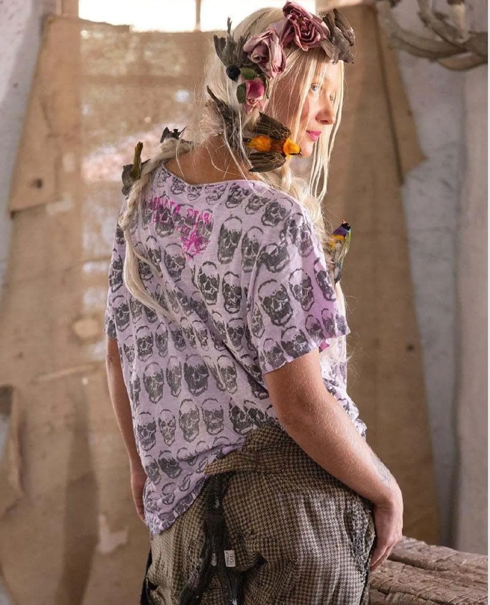 Magnolia Pearl Skulls Tee One Size