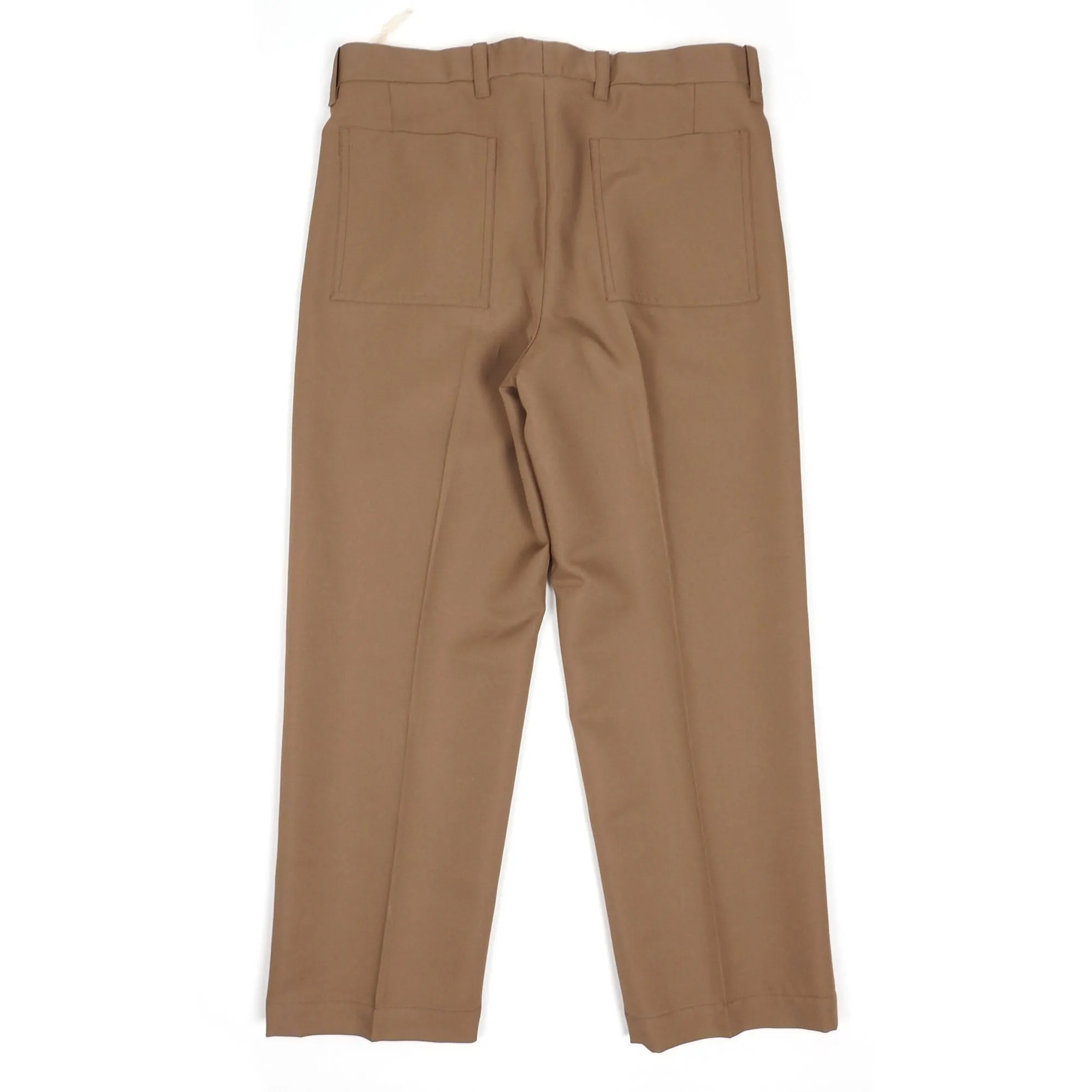 Marni Brown Straight Leg Pants Size 50