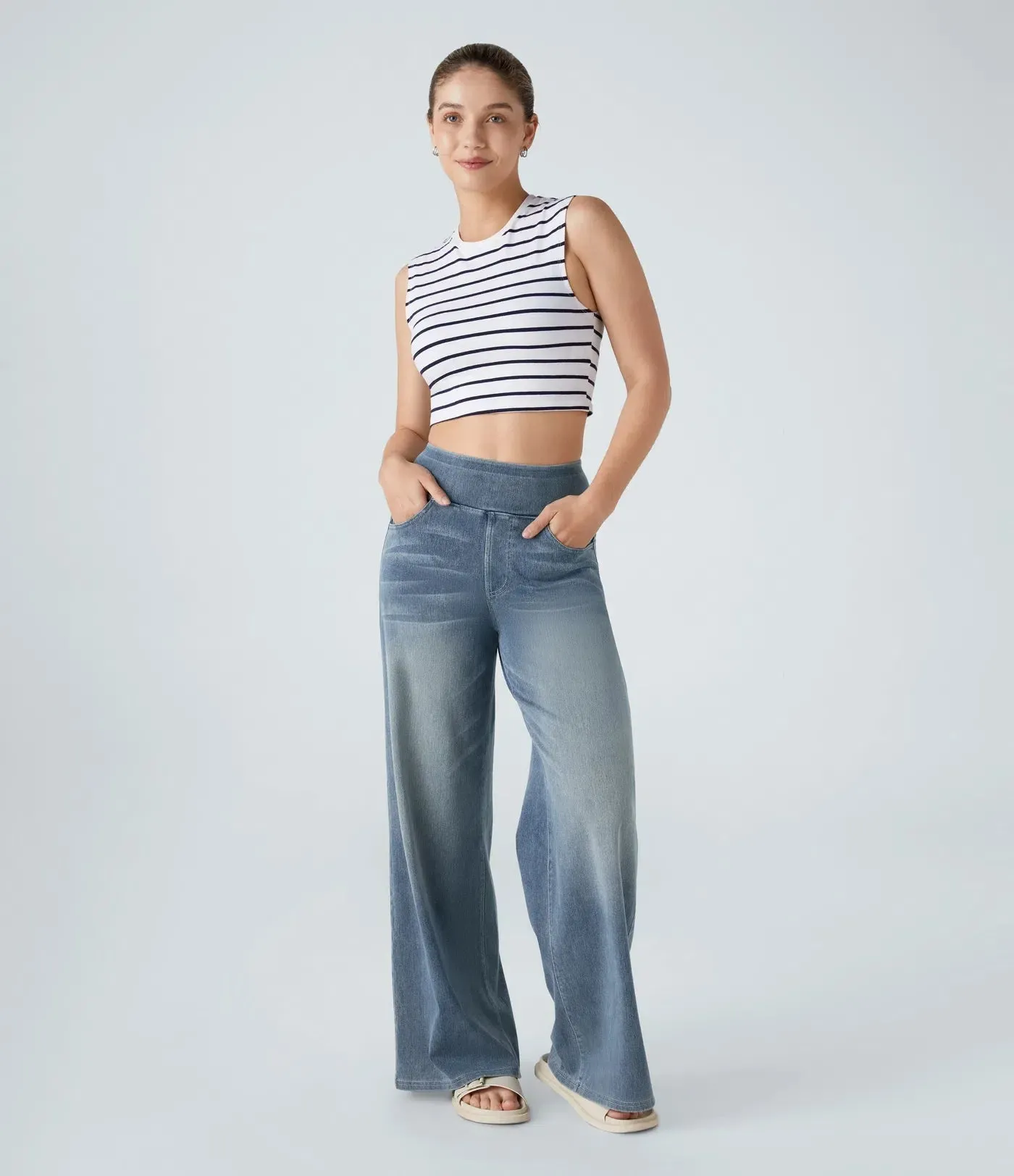 Martina | High-Waisted Stretch Pants