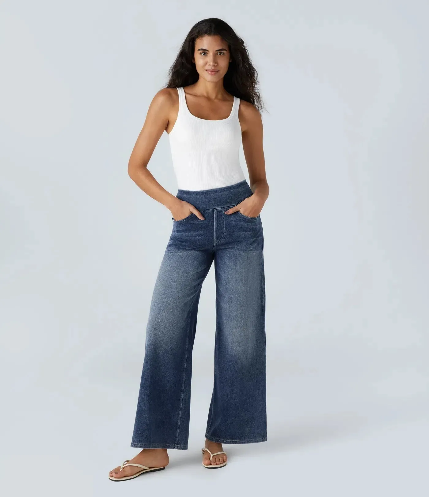 Martina | High-Waisted Stretch Pants