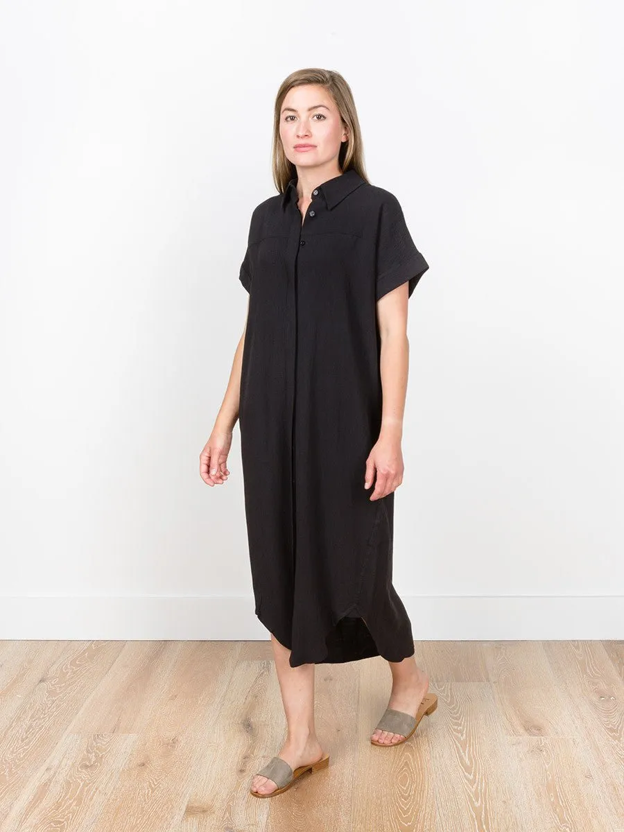 maxi shirt dress