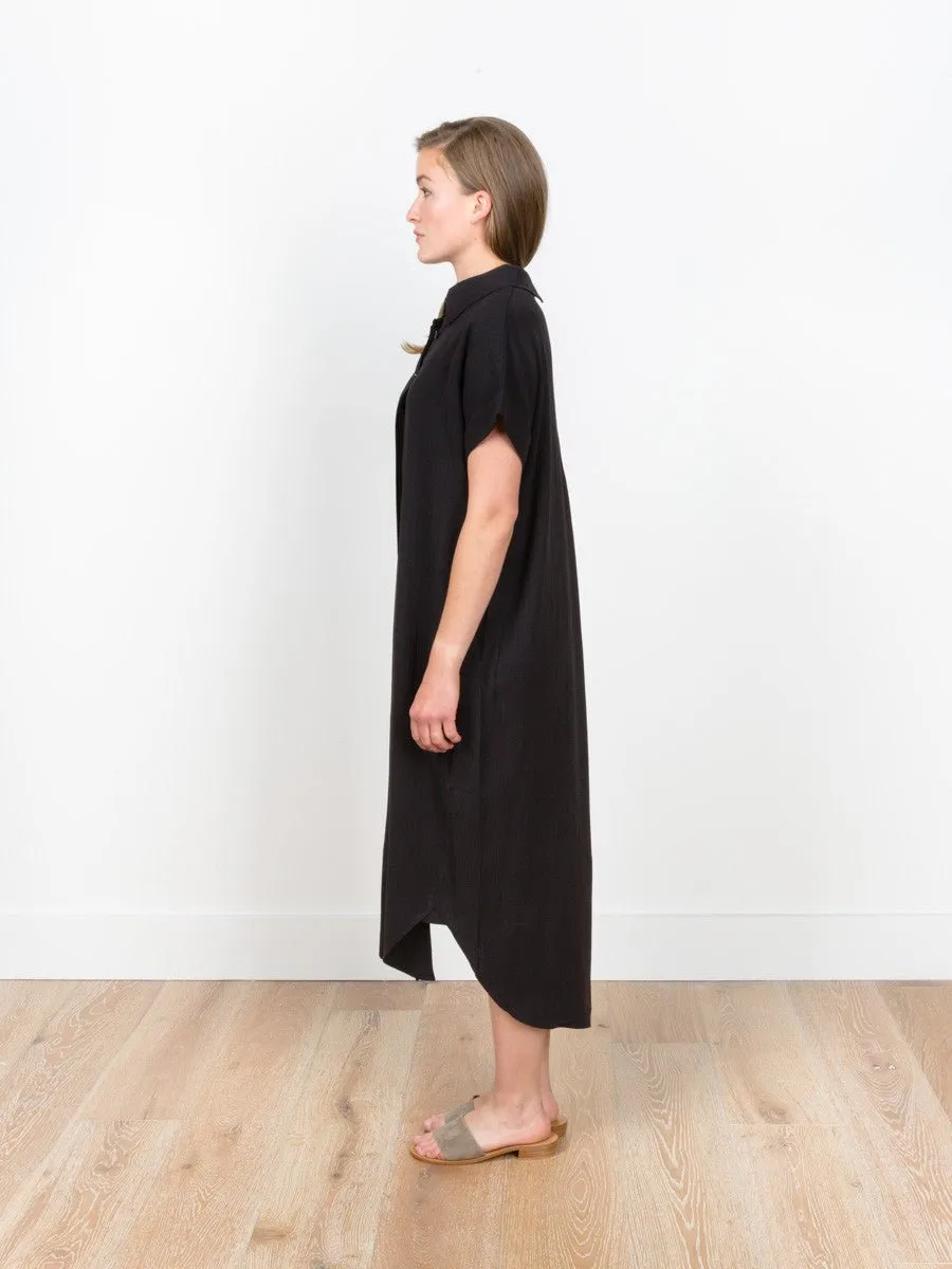 maxi shirt dress