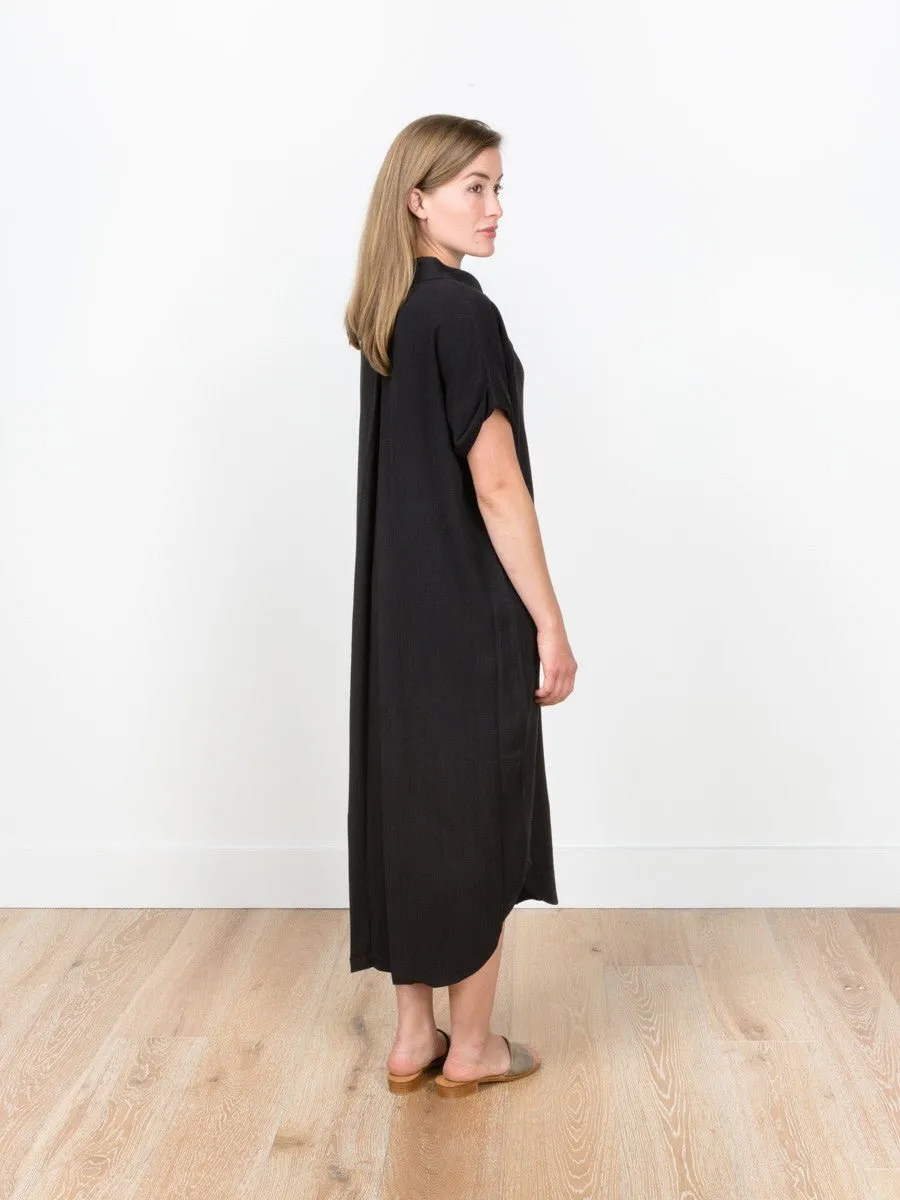 maxi shirt dress