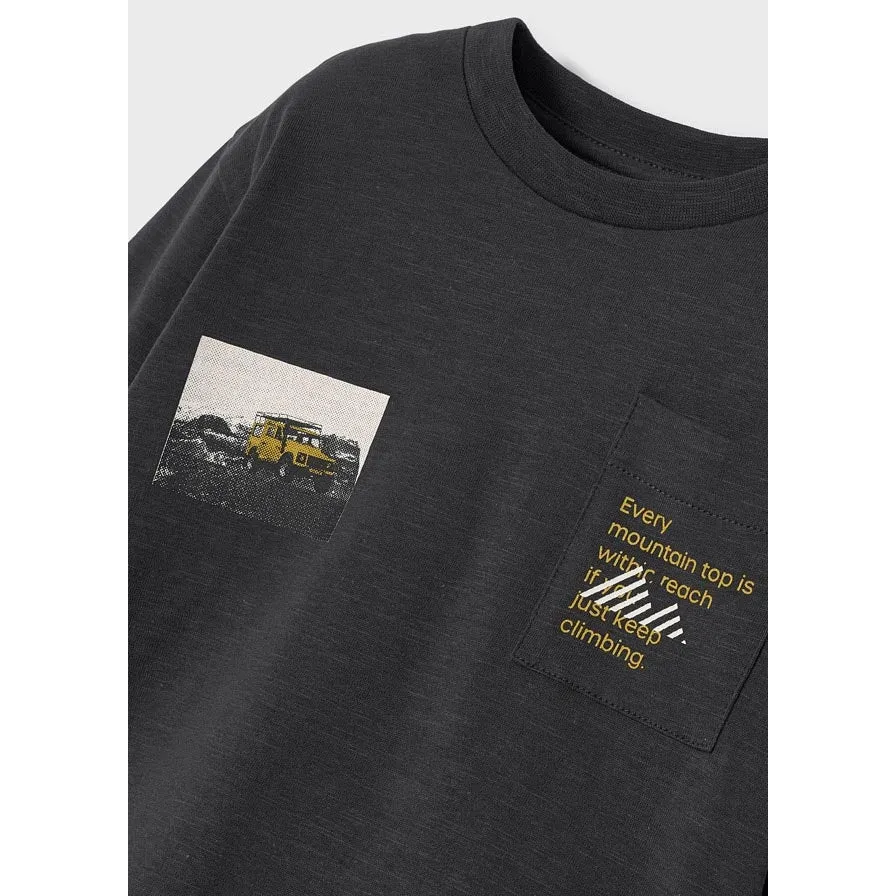 Mayoral Long Sleeve Every Mountain Top Tee - Carbon