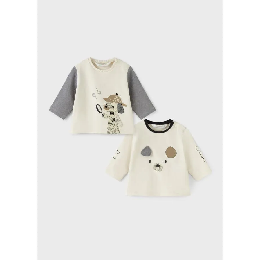 Mayoral Long Sleeve Shirt Baby Boy - Pups