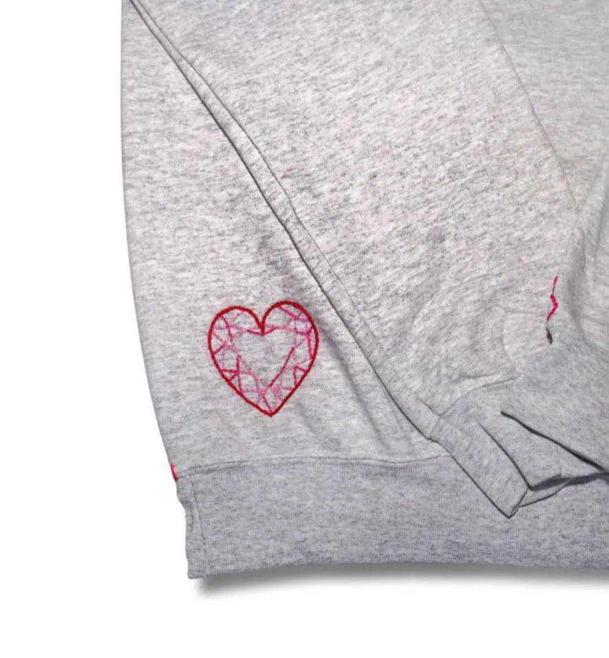 MBAB X JRD Luxe Customizable Hand Embroidered The Journey is the Jewel Cashmere Sweater