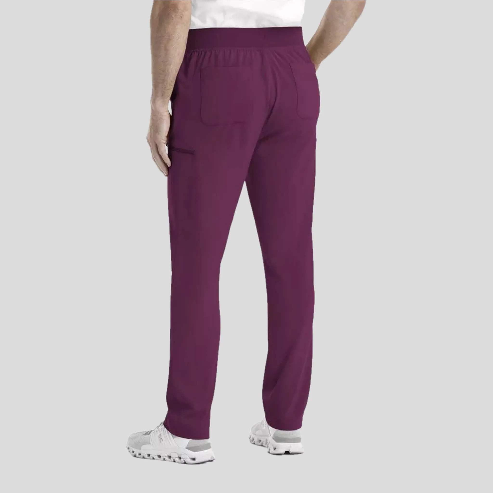 Men's Tapered Leg Pant | Wine
