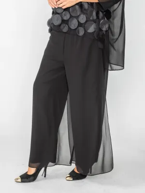 Mesh Wild Leg Pants