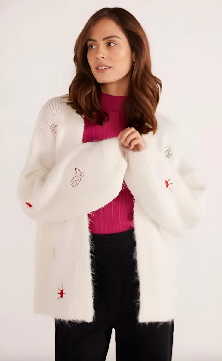 MINKPINK - Rosalie Motif Knit Jumper (Final Sale)