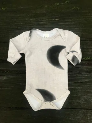 Moon Long Sleeve Onesie